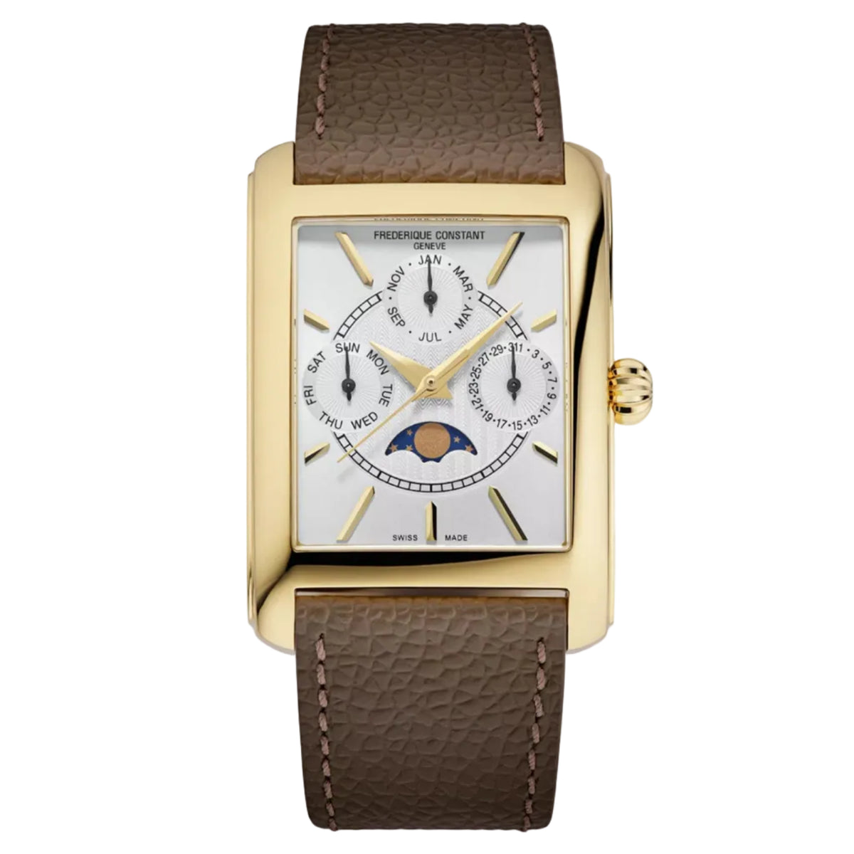 Frederique Constant Classics Carree Triple Calendar - Queen May