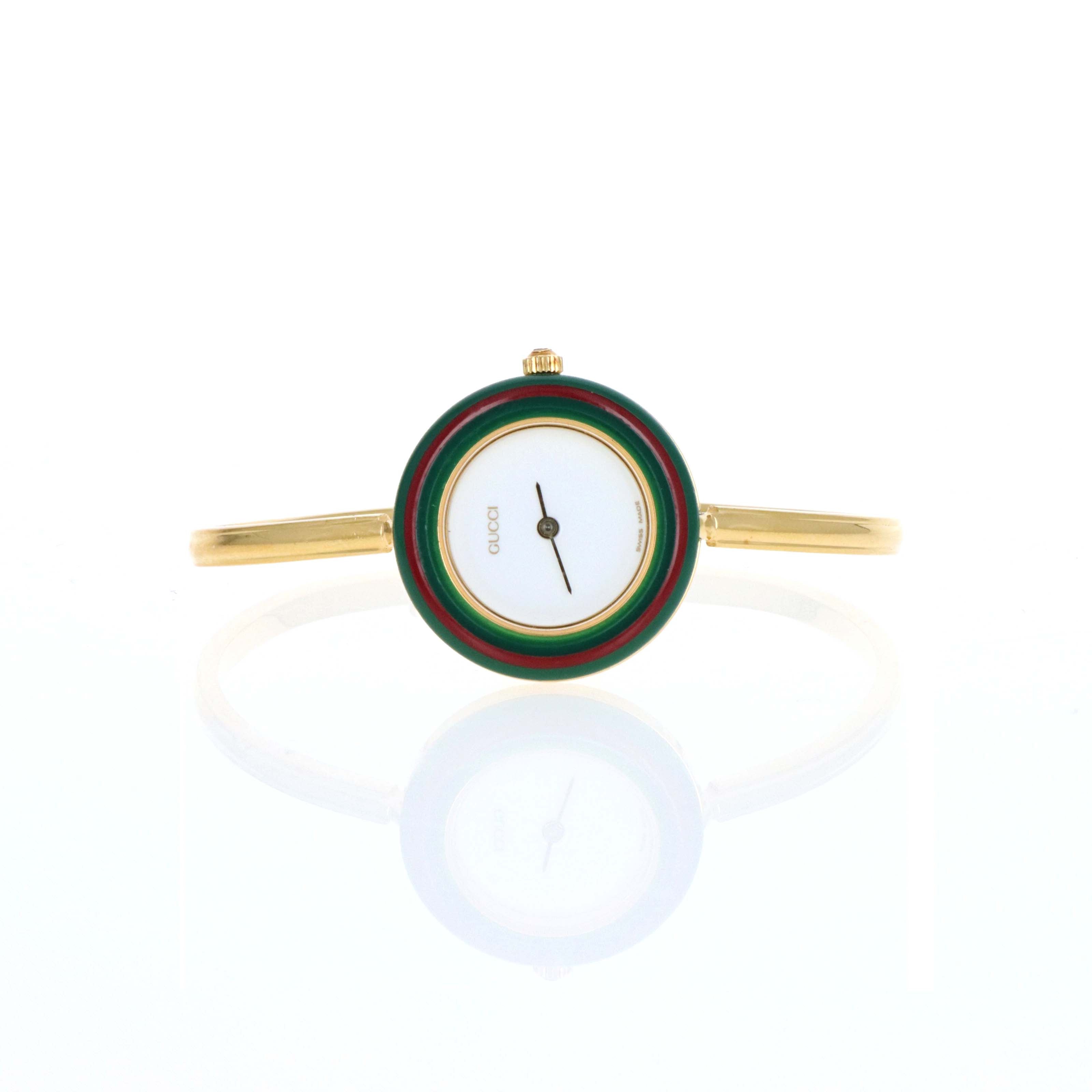 Vintage Gucci Interchangeable Bezel Watch - Queen May