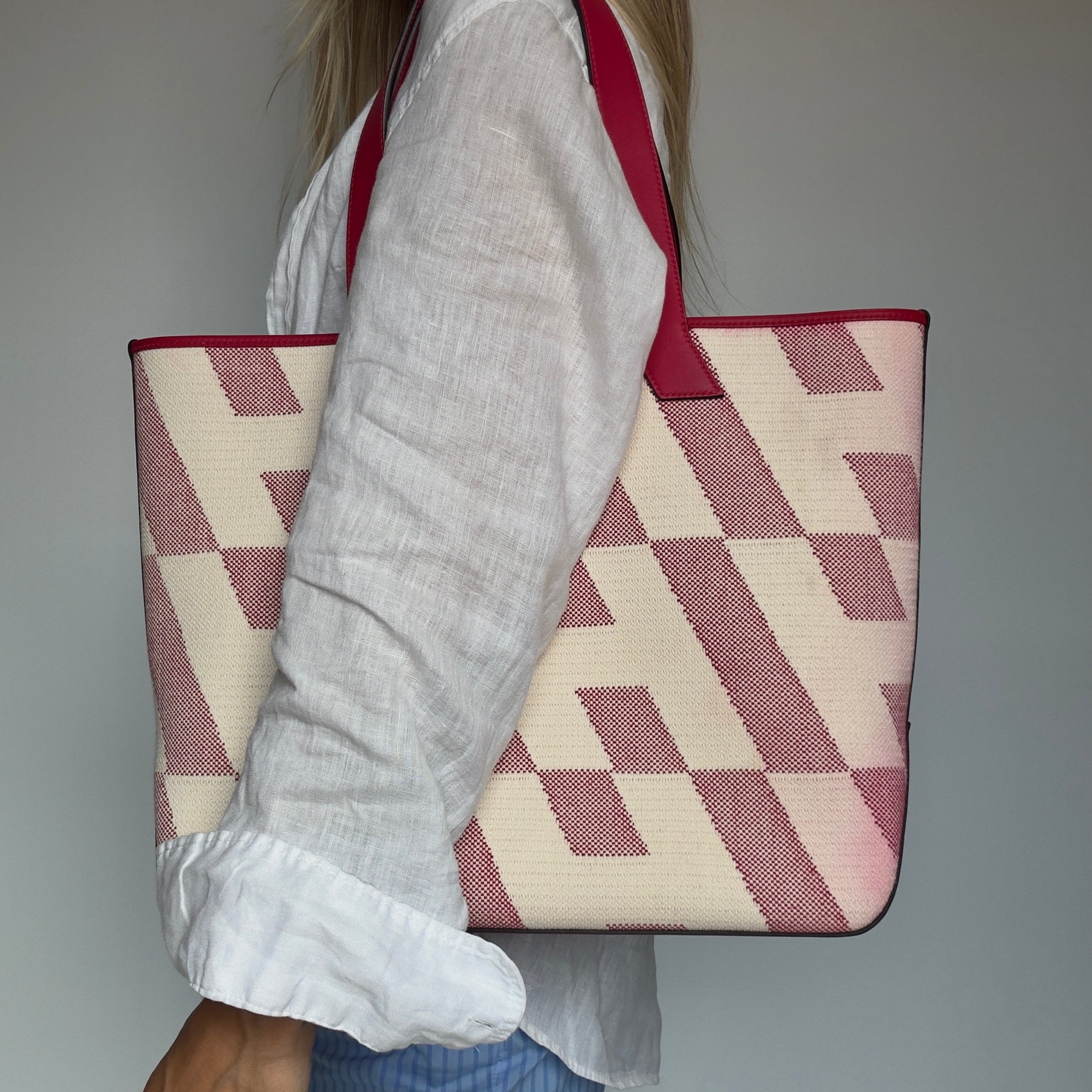 Hermes Toile + Swift Cabas H En Biais 40