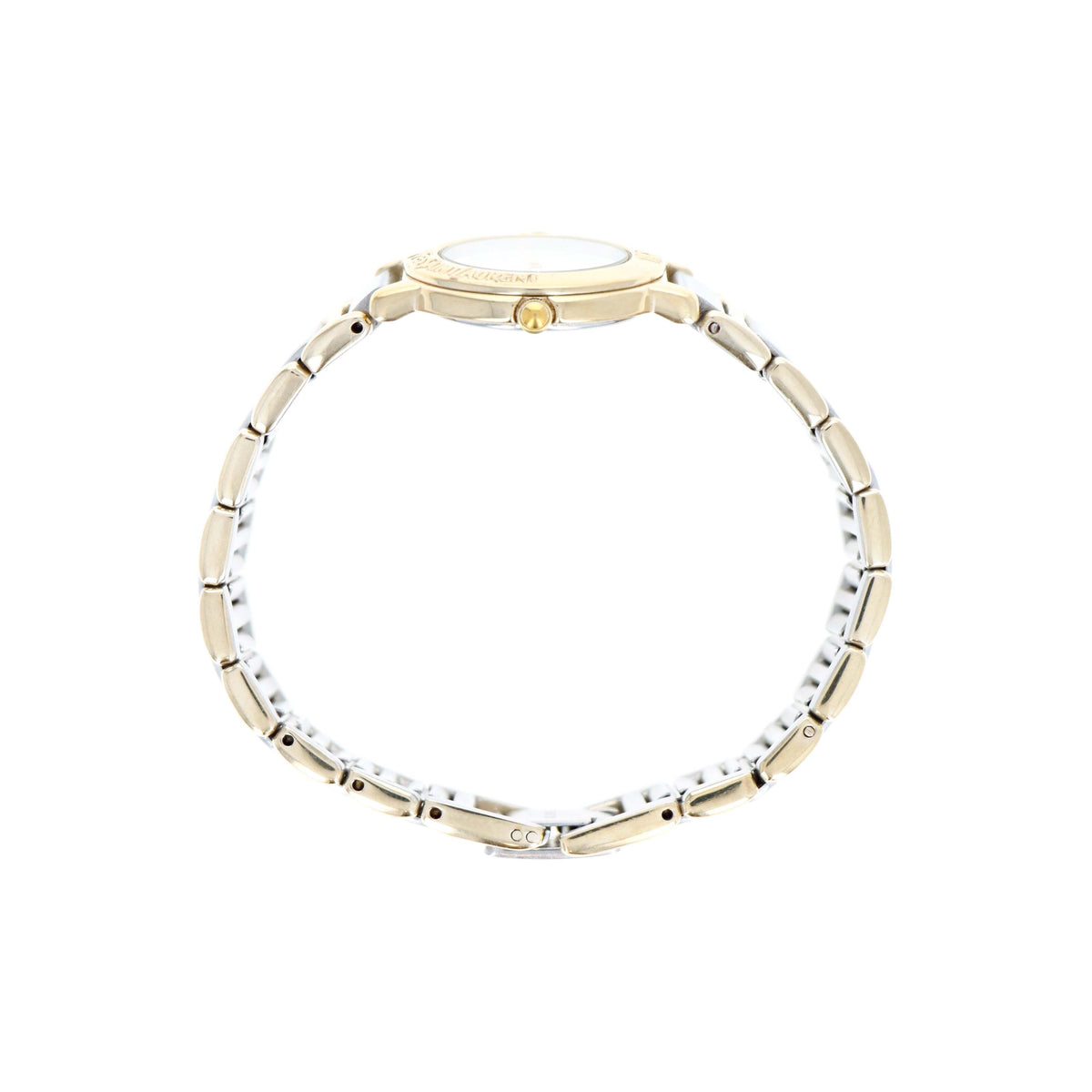 Yves Saint Laurent Two Tone Cream Dial Ladies Watch - Queen May