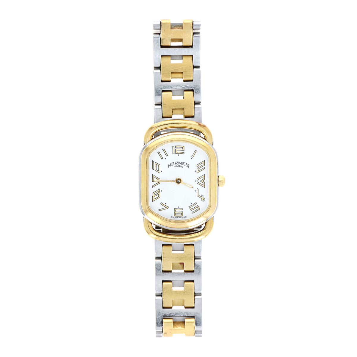 Hermes Rallye Watch Two Tone