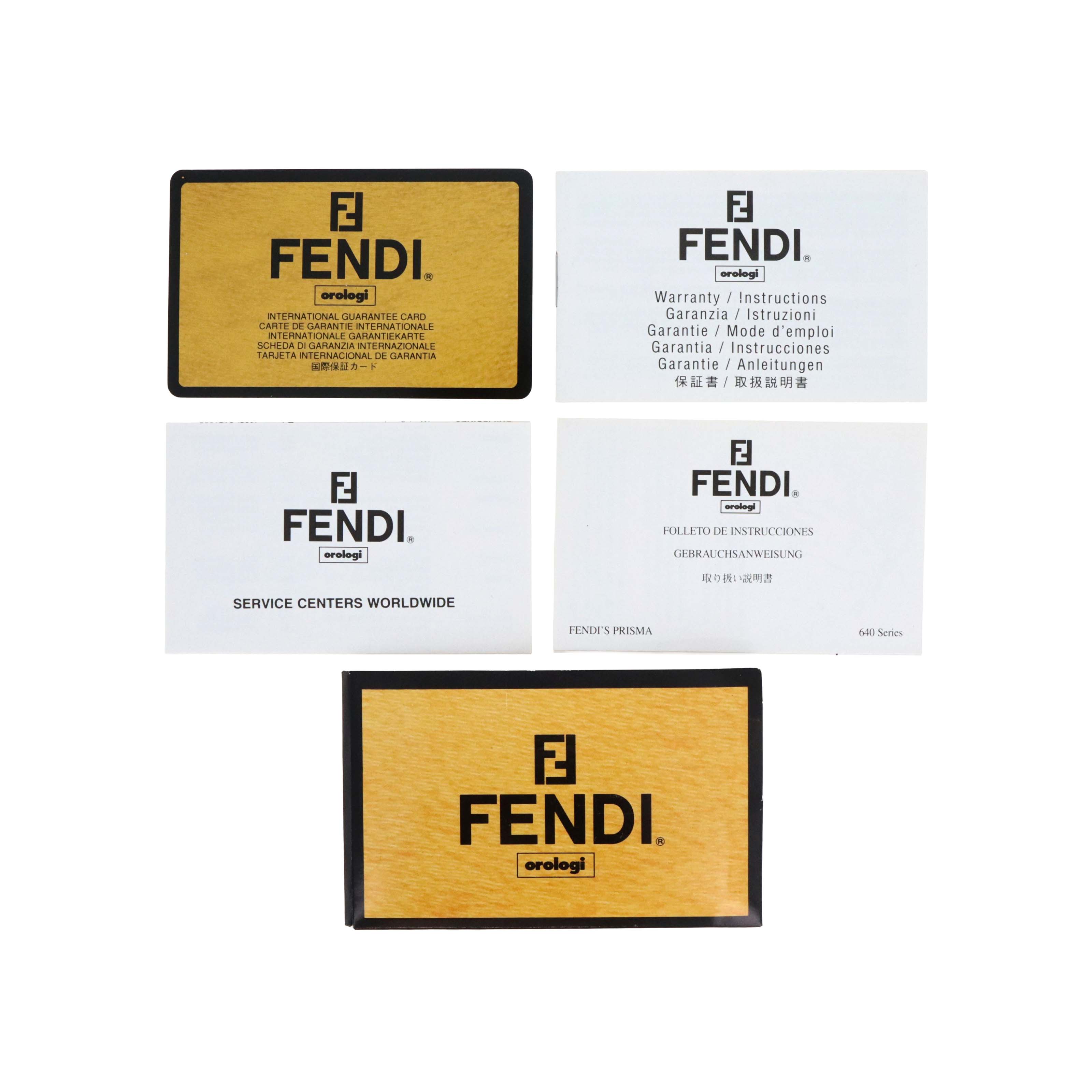 Fendi 640L Interchangeable Strap Watch - Queen May