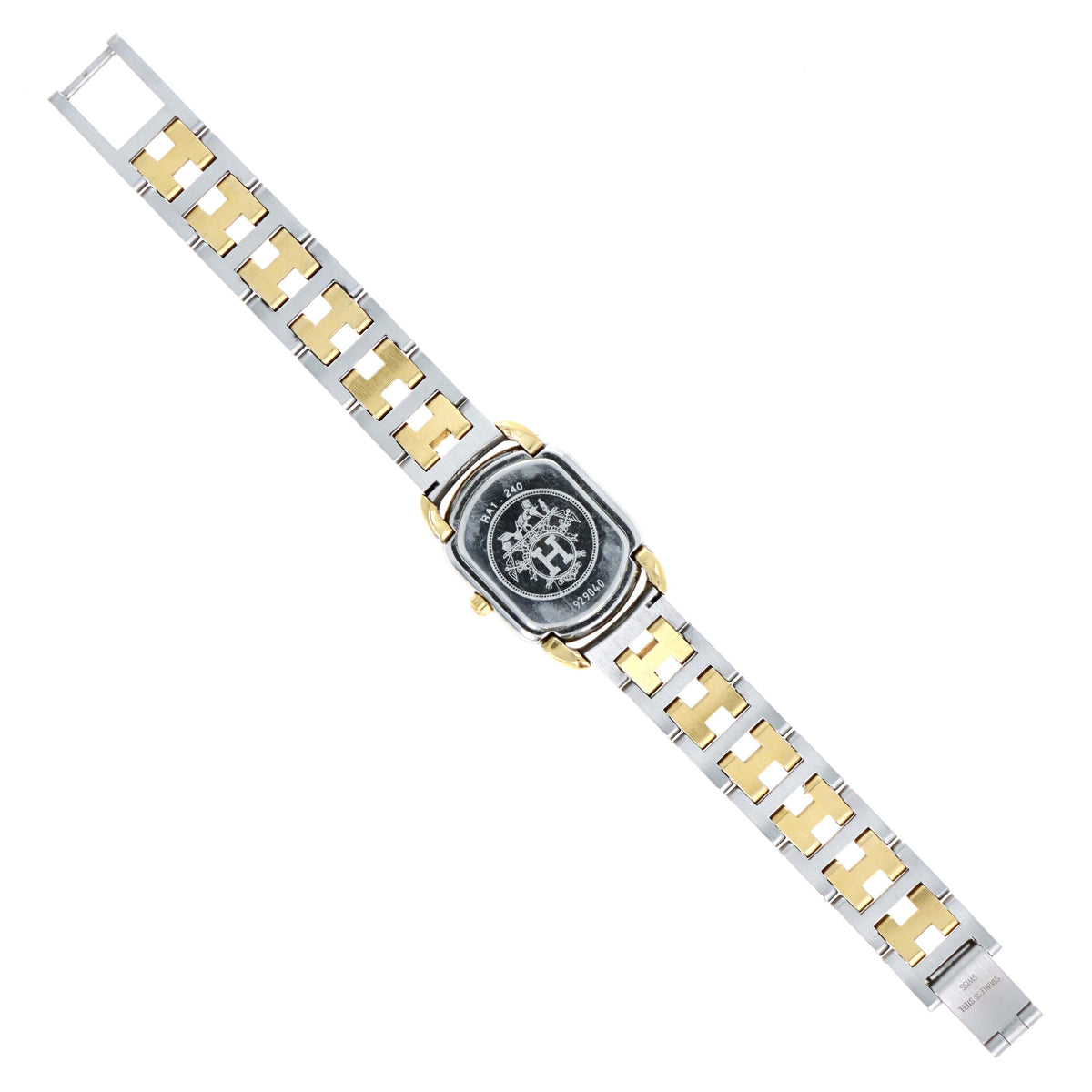 Hermes Rallye Watch Two Tone