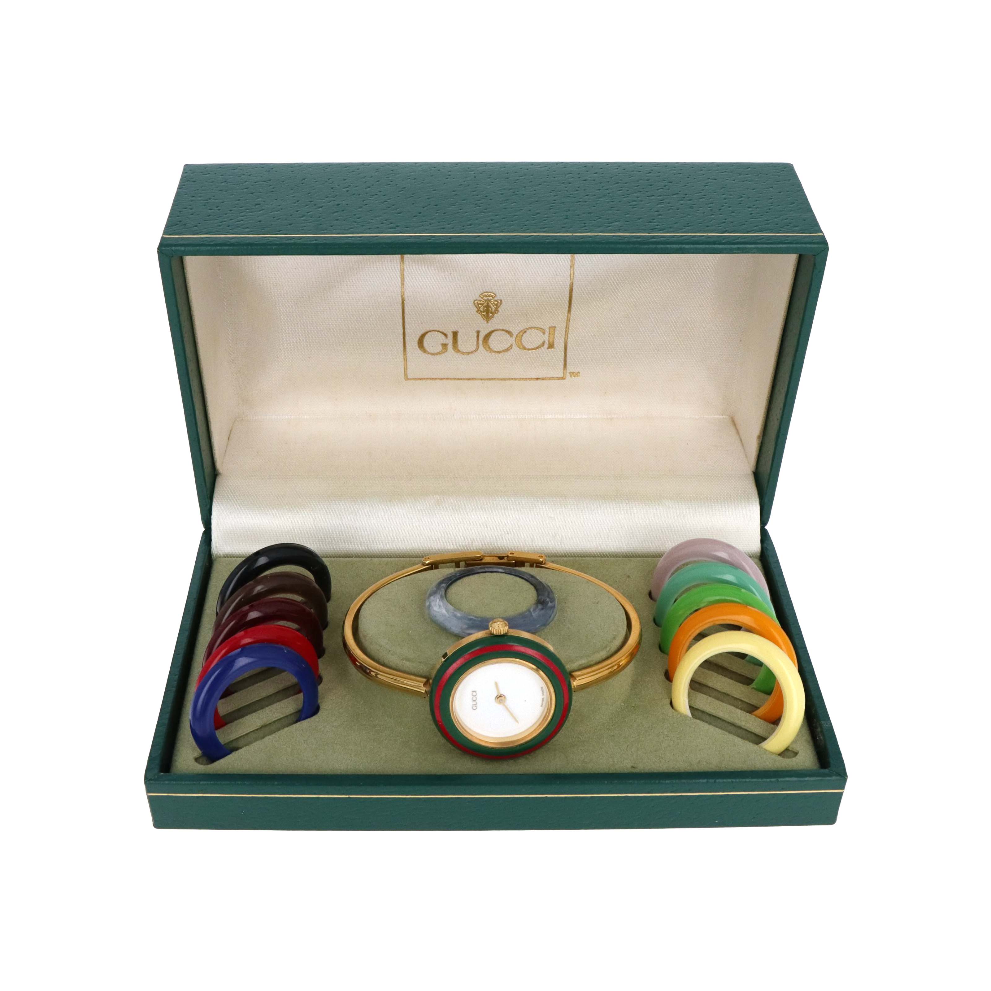 Vintage Gucci Interchangeable Bezel Watch - Queen May