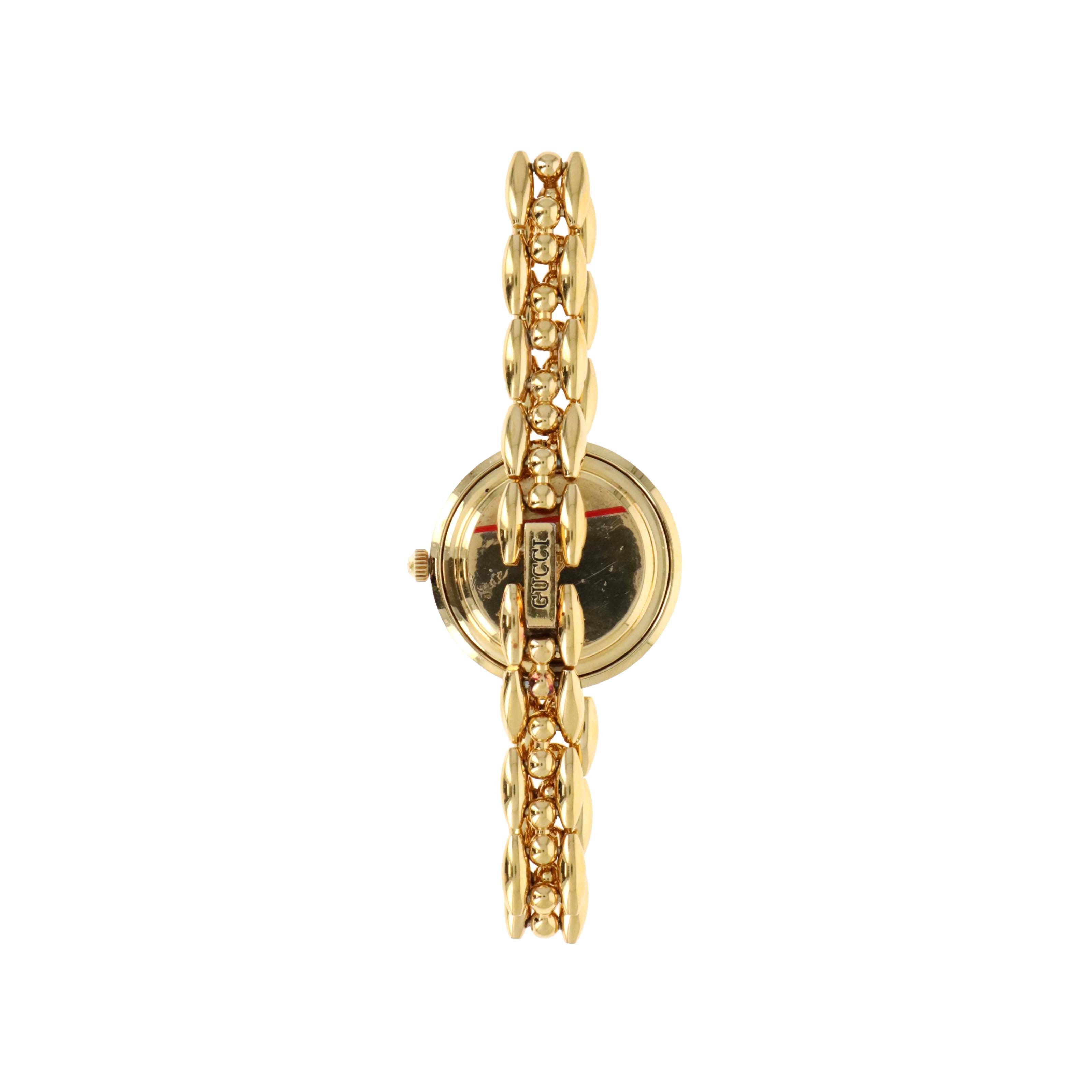 Vintage Gucci Interchangeable Bezel Watch Link Bracelet - Queen May