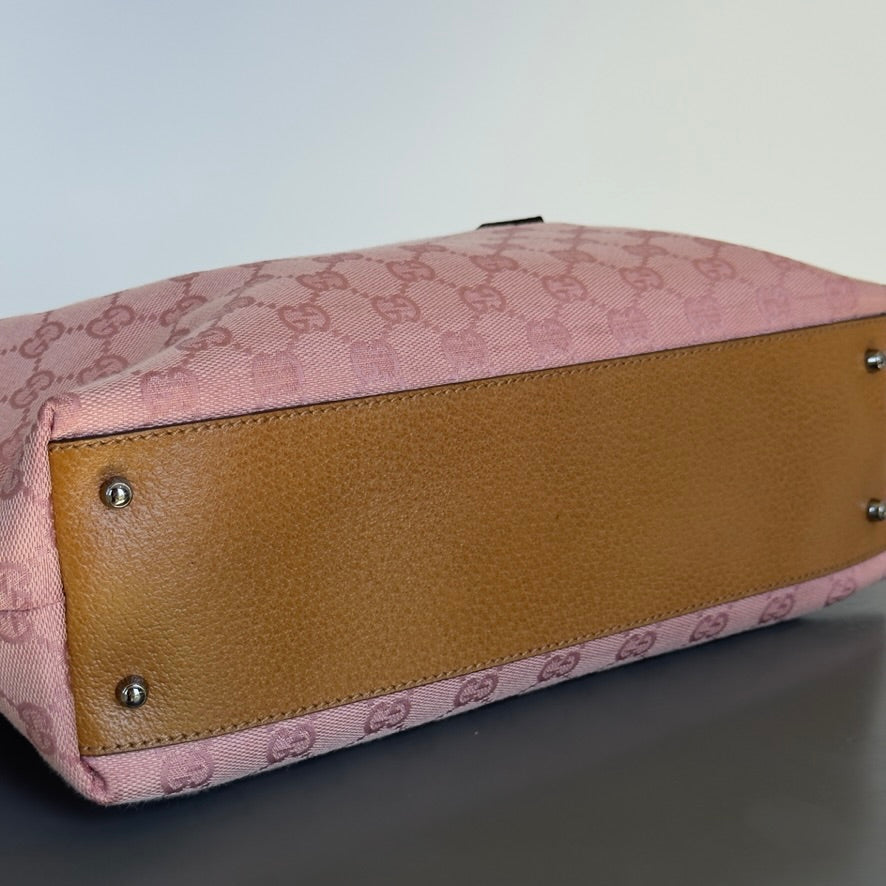 Gucci Canvas Boston Bag - Queen May