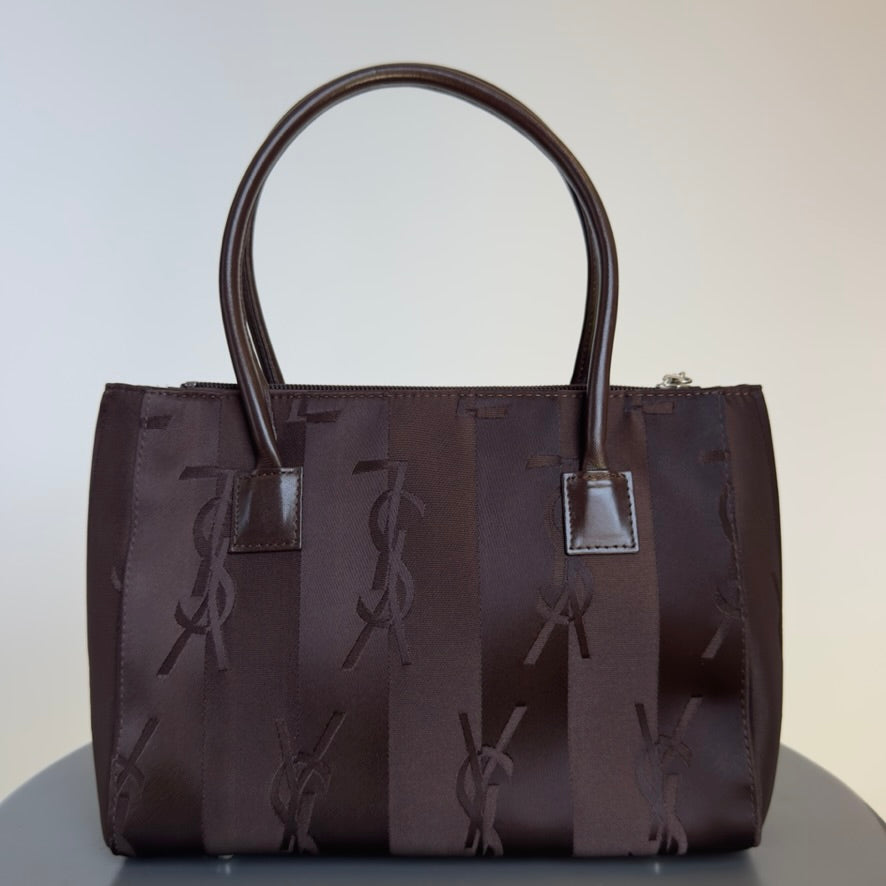 Vintage YSL Nylon Tote Bag - Queen May