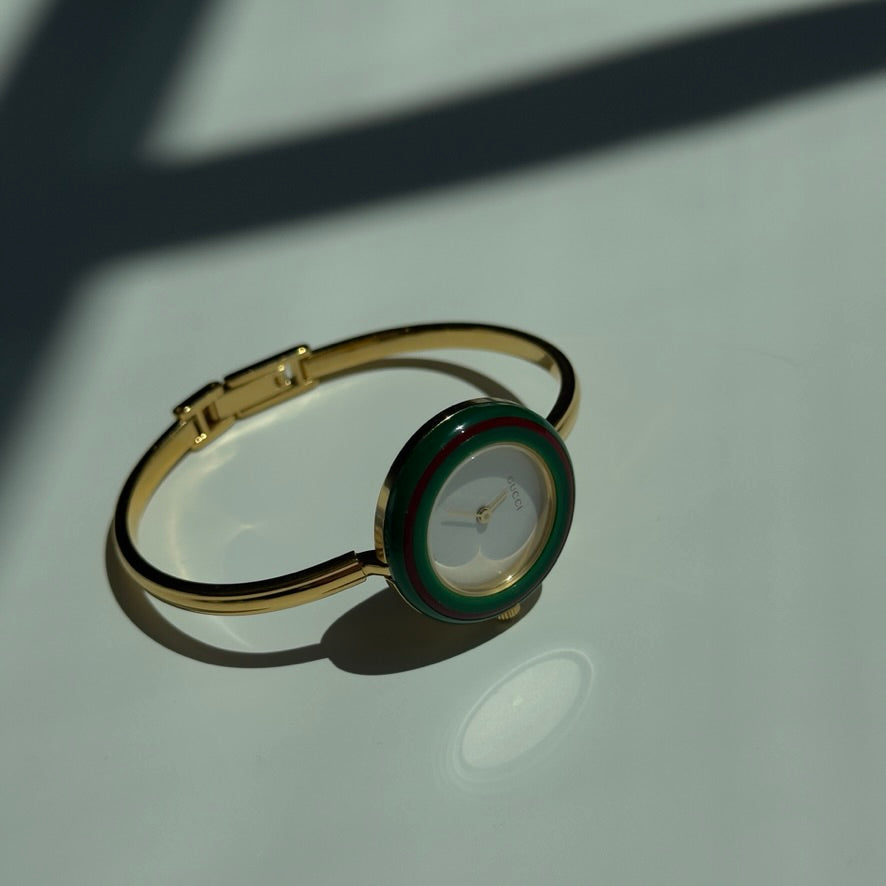 Vintage Gucci Interchangeable Bezel Watch - Queen May