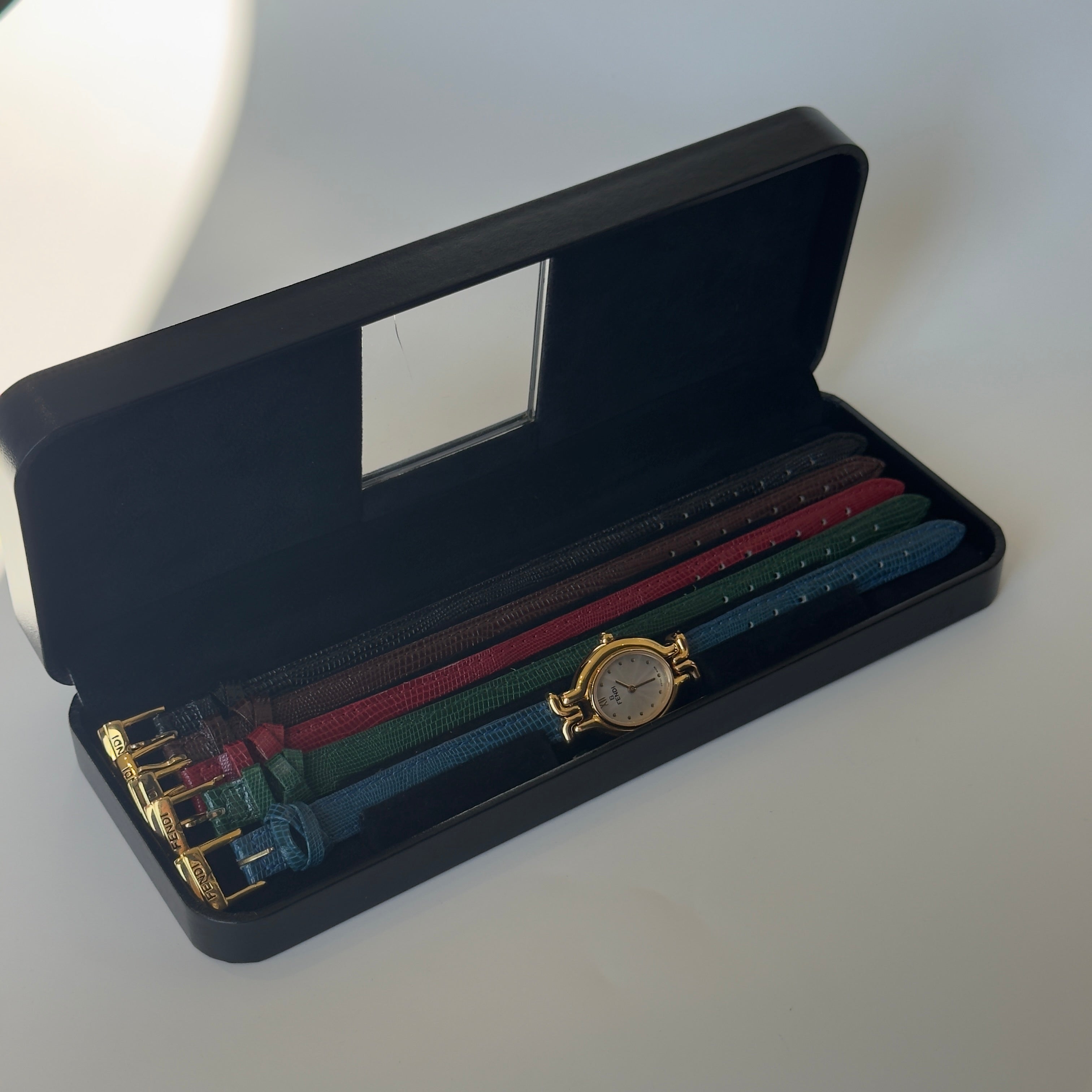 Fendi 640L Chameleon Watch With Interchangeable Straps