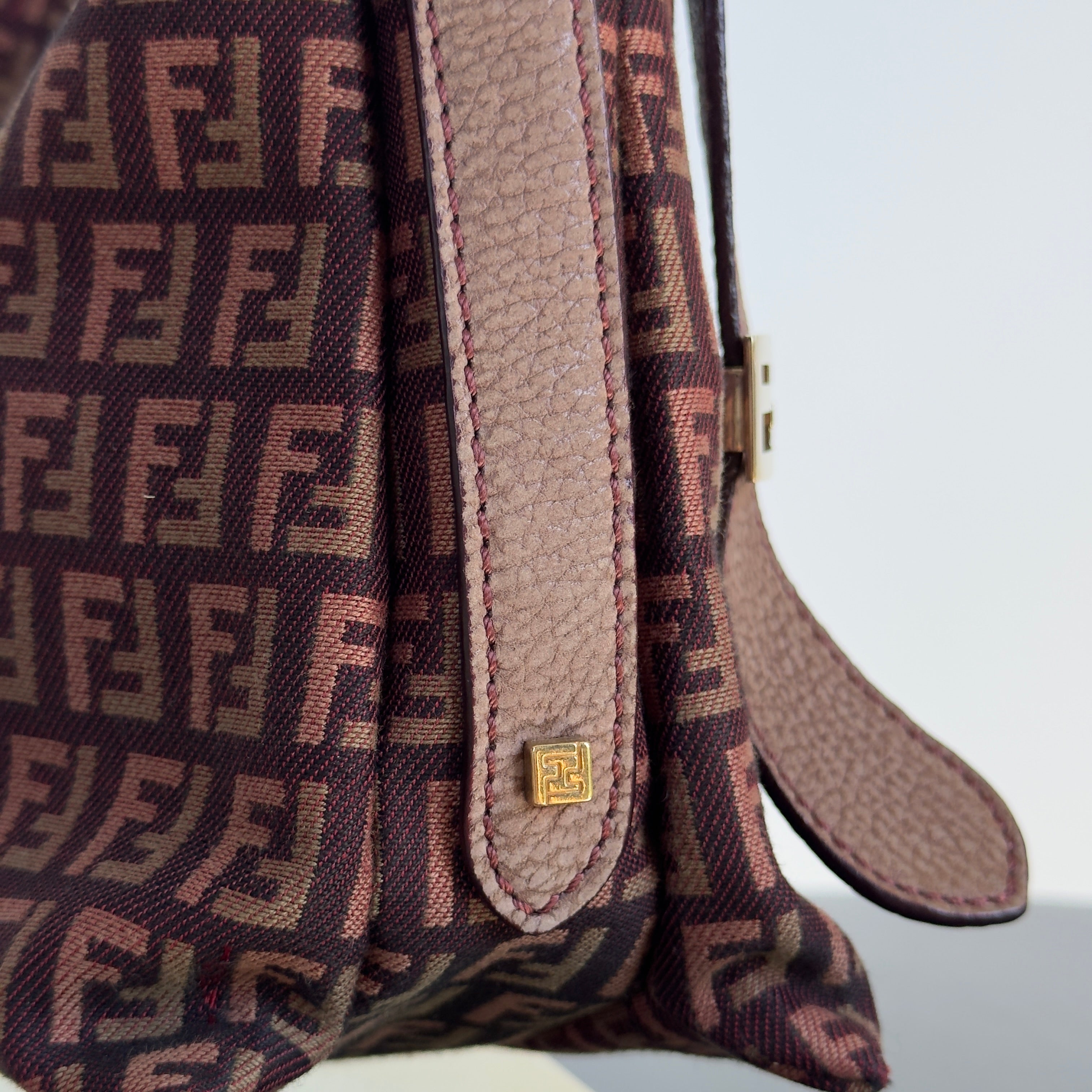 Fendi Zucchino Hobo Bag - Queen May