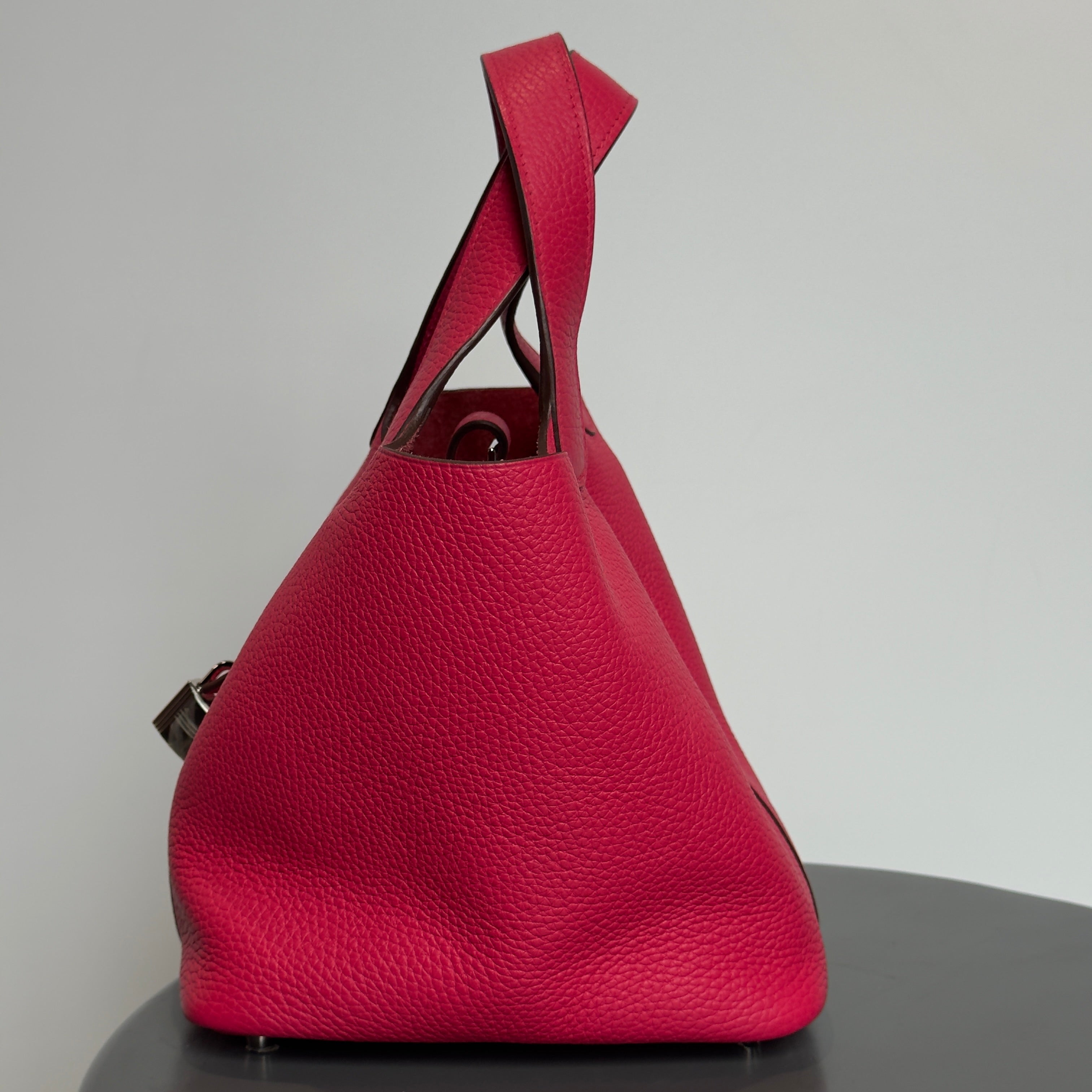Hermes Picotin 18 Rose Extreme Clemence 2019