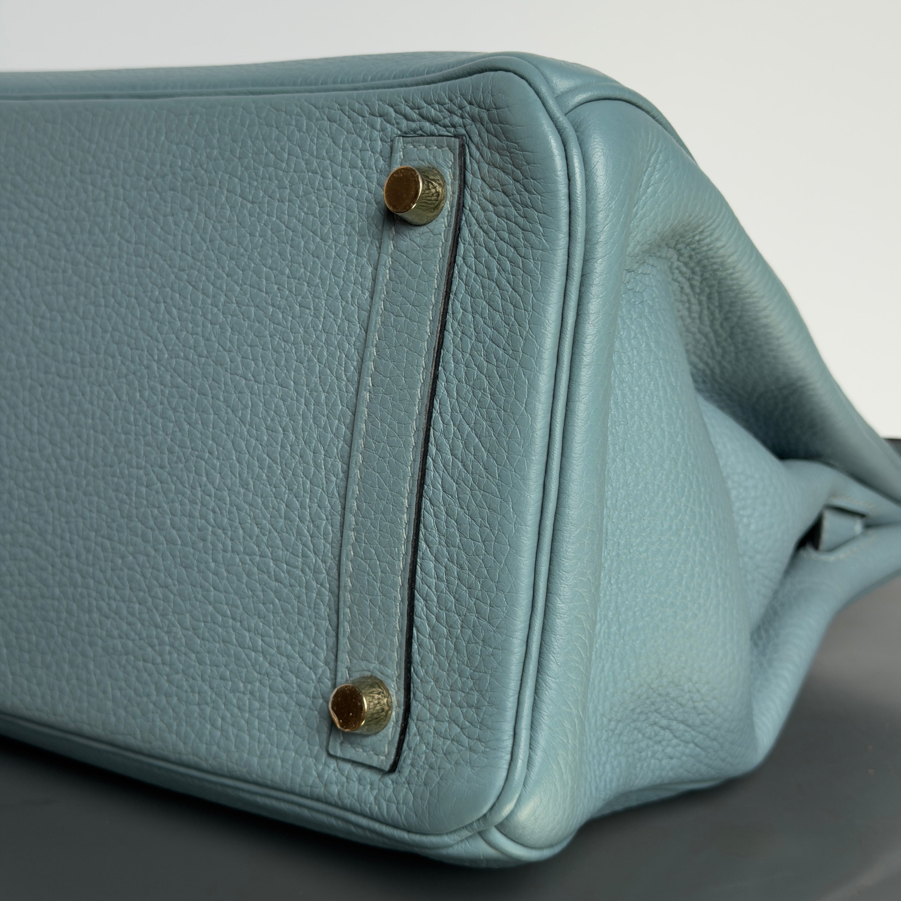 Hermes Birkin 30 Togo 2015 Light Blue