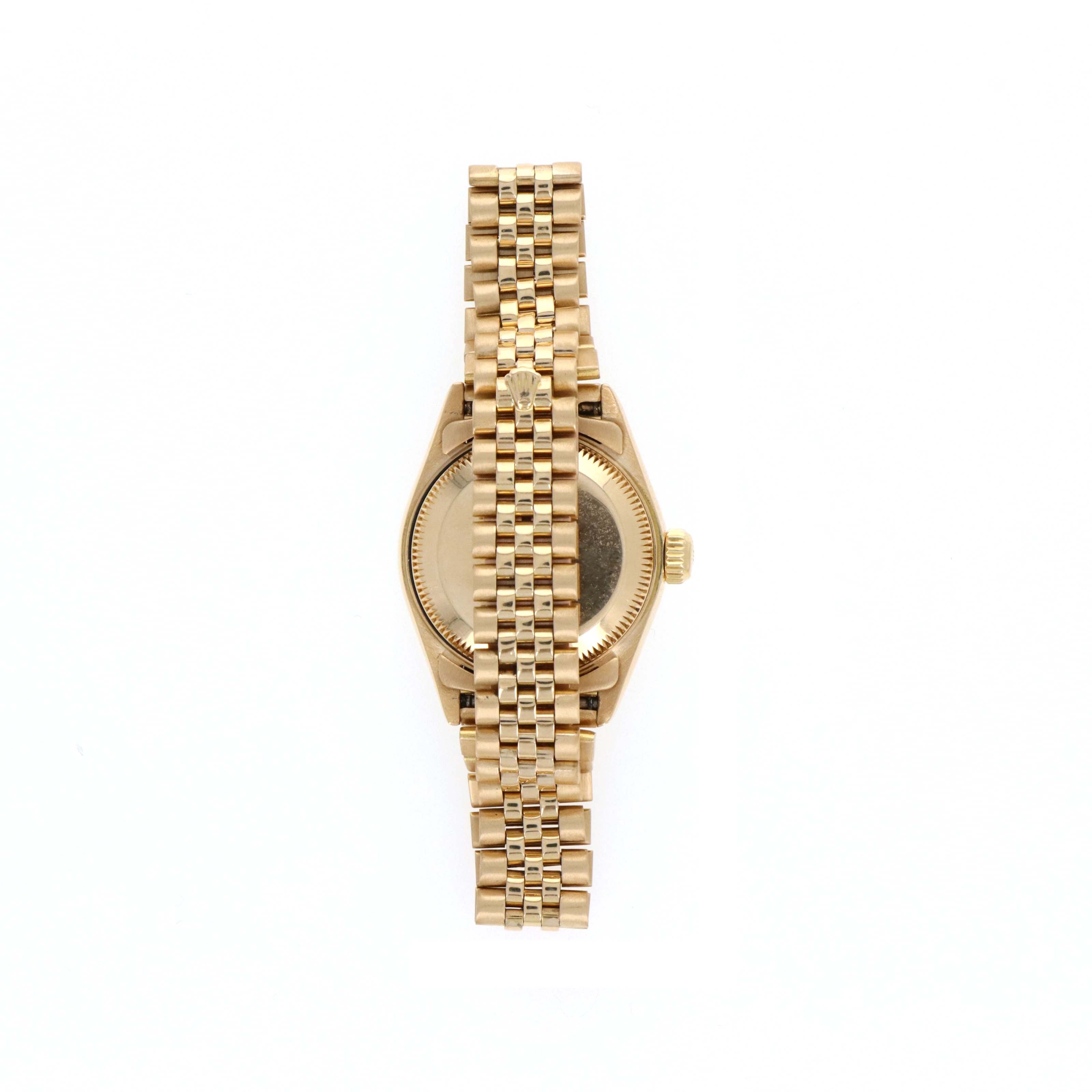 Rolex Datejust 26MM 18K Yellow Gold Aftermarket MOP Diamond Dial Model 69178 - Queen May