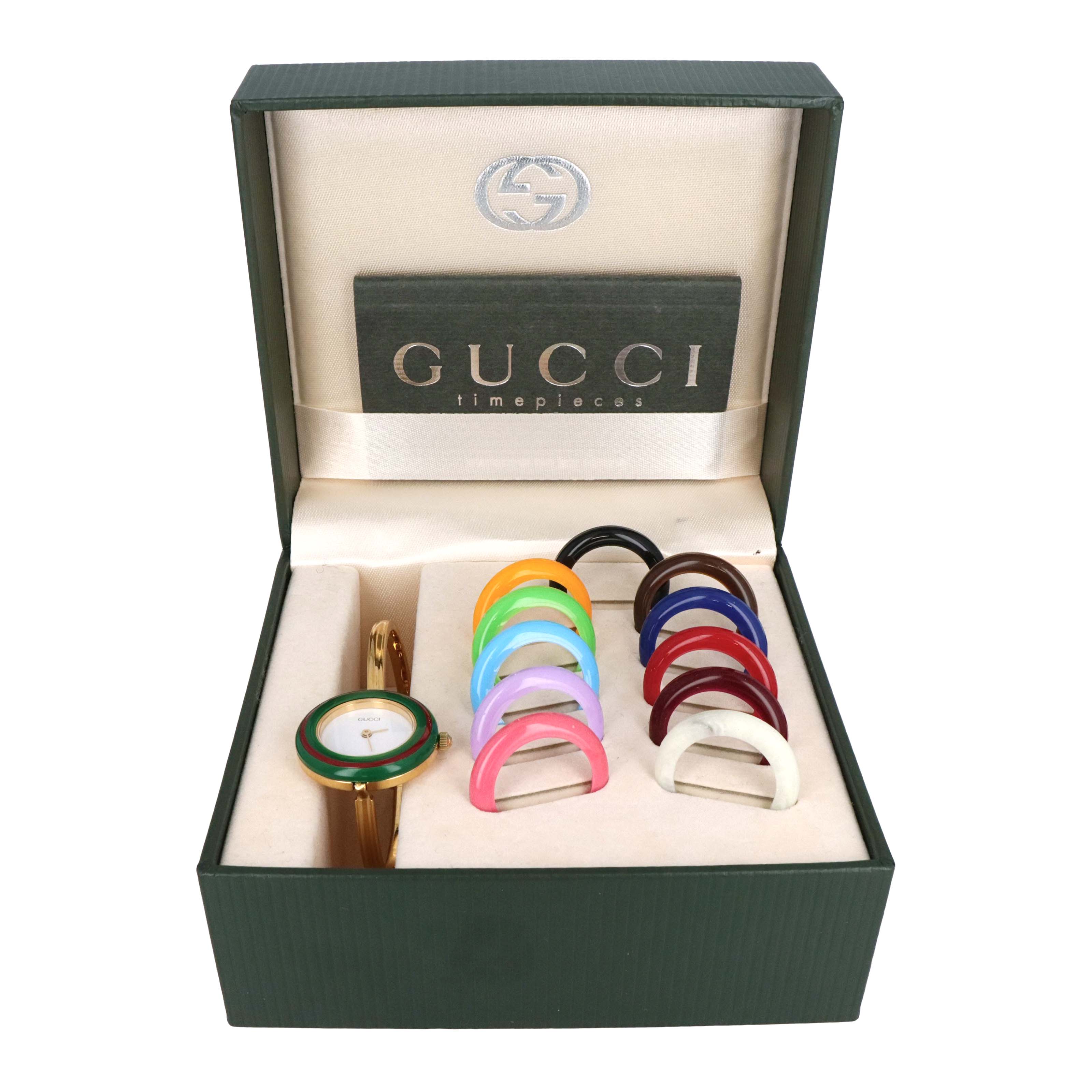 Vintage Gucci Interchangeable Bezel Watch - Queen May