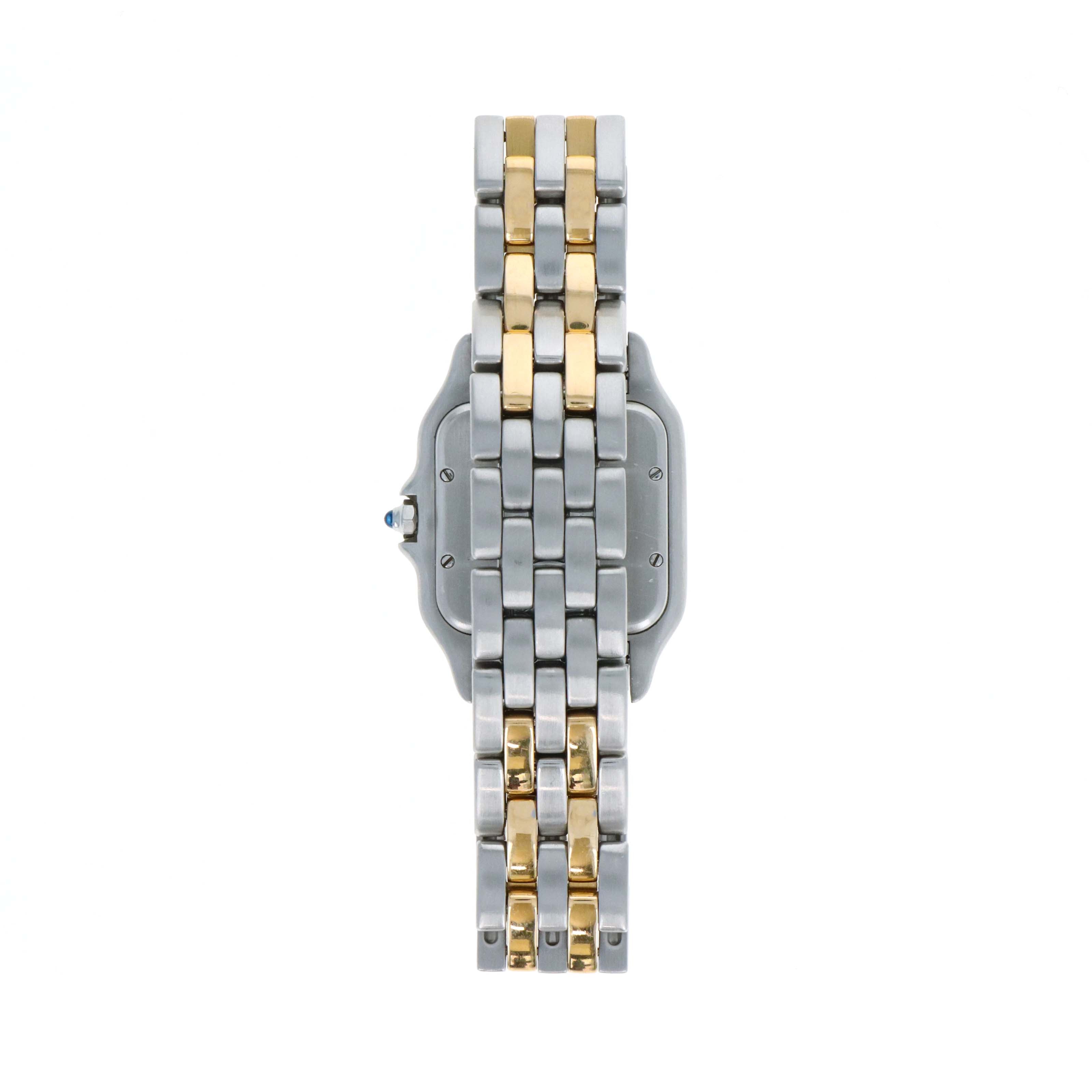 Cartier Panthere Two Tone 18K/SS Midsize Ladies Watch 27MM Reference 1100 Quartz Movement - Queen May