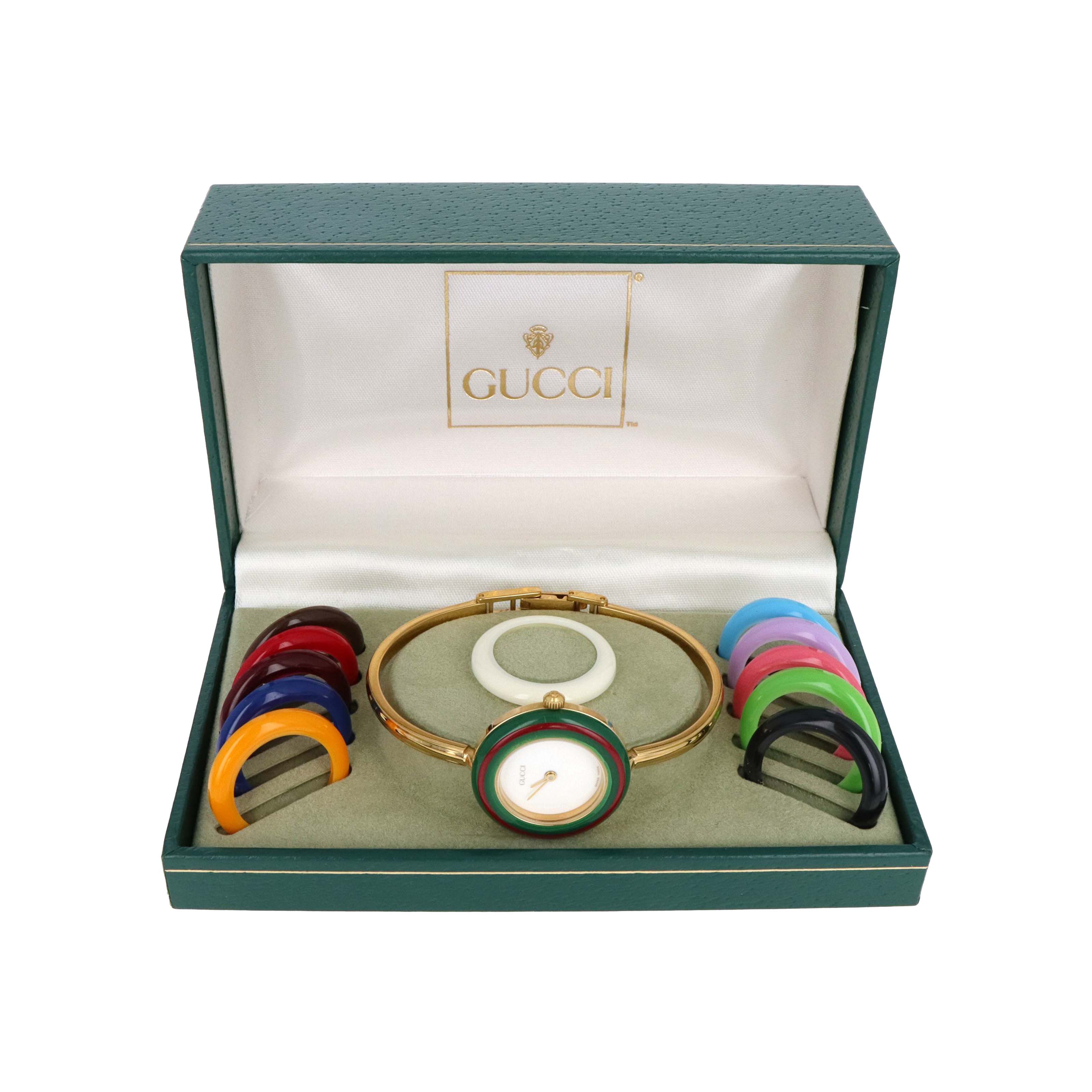 Vintage Gucci Interchangeable Bezel Watch - Queen May