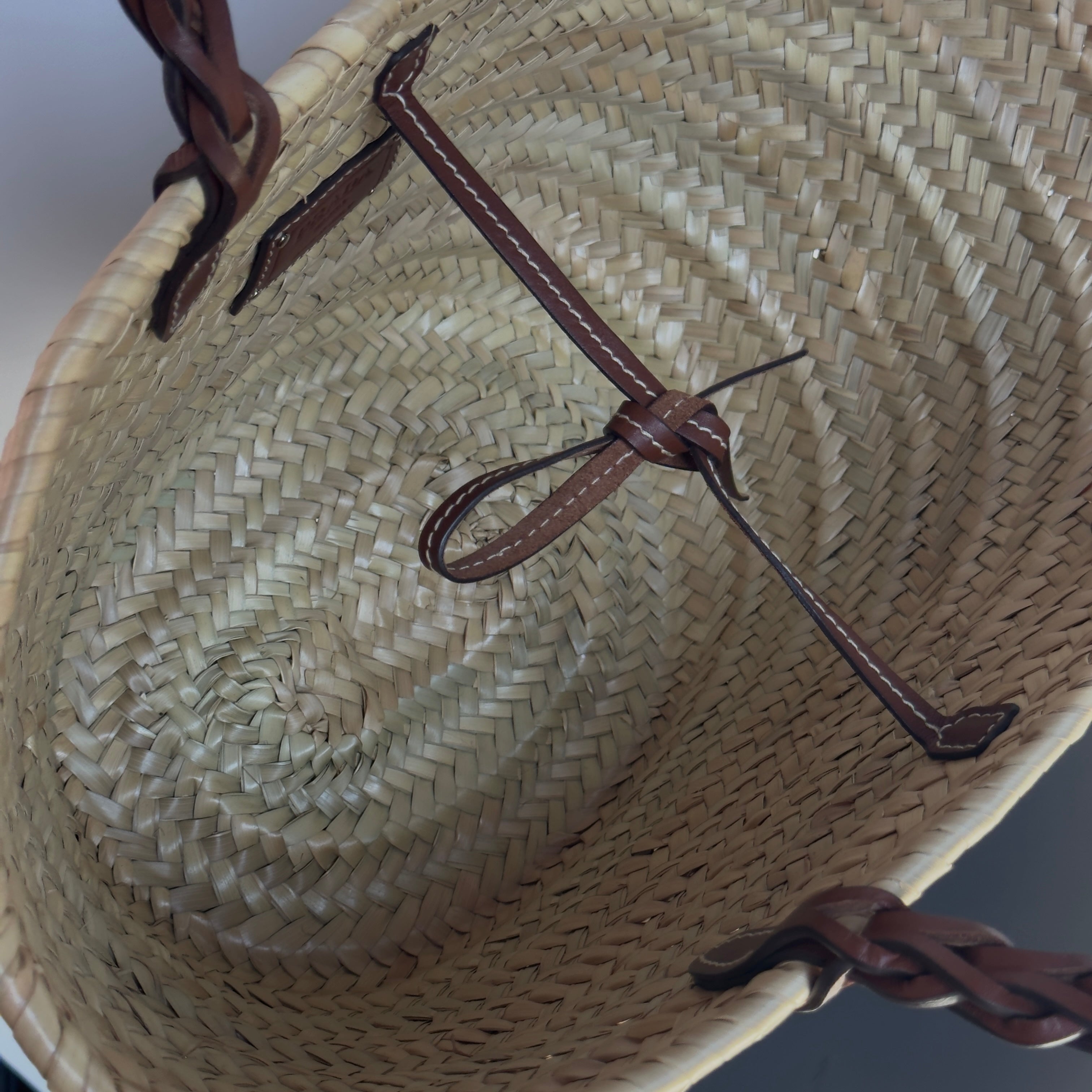 Prada Raffia Bucket Bag - Queen May