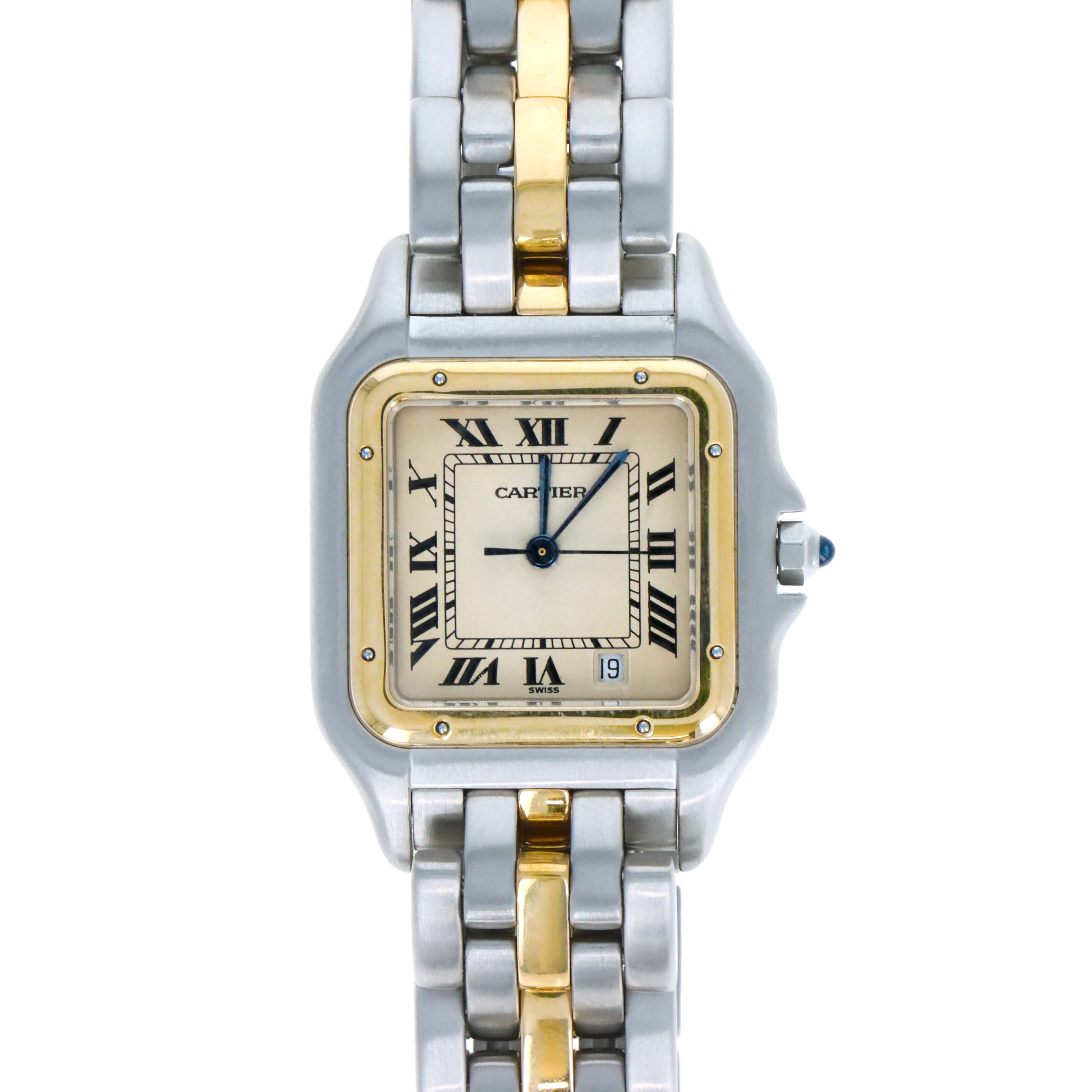 Cartier Panthere Two Tone 18K/SS Midsize Ladies Watch 27MM Reference 83949 Quartz Movement - Queen May