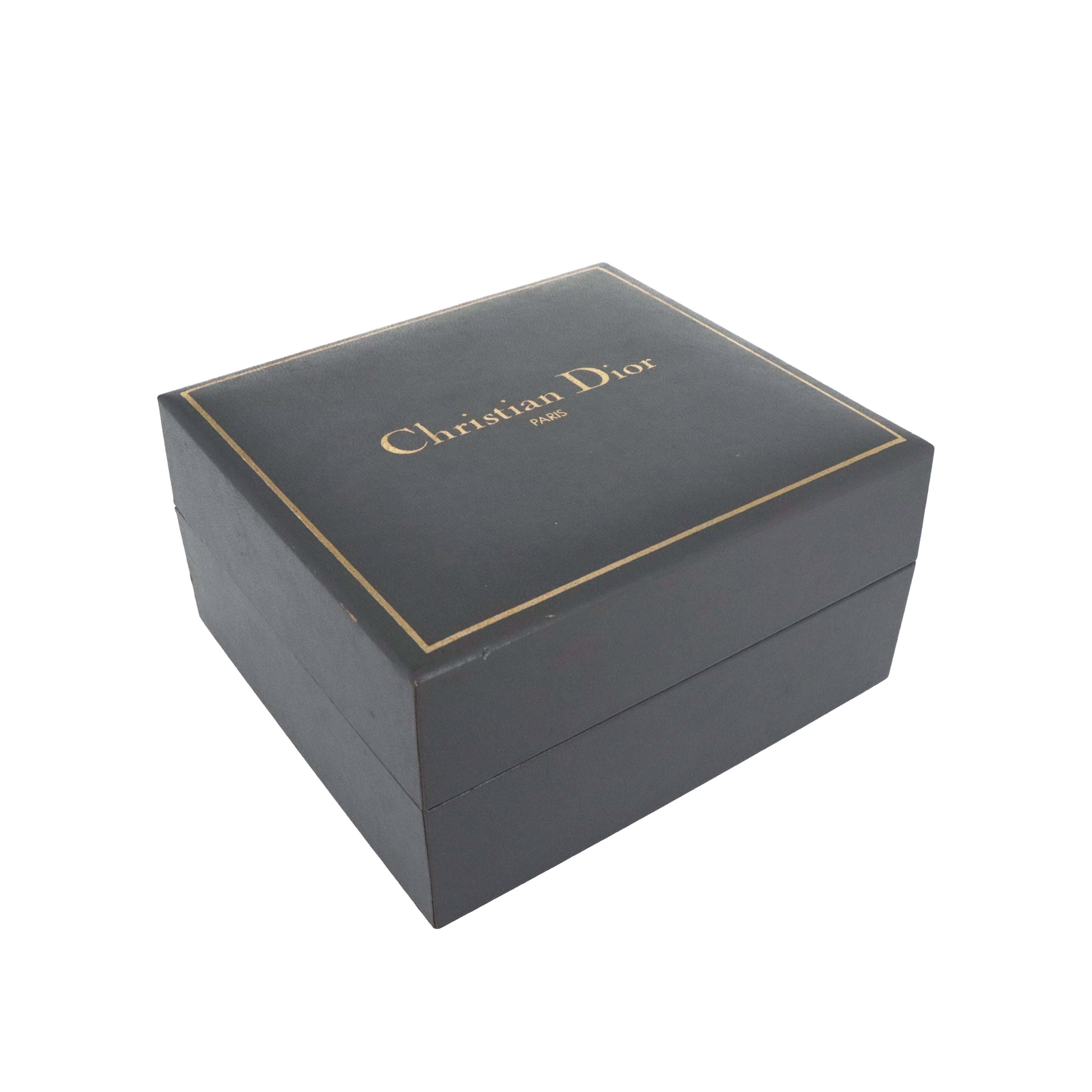 Dior "Combi-Octagon" Gold Plated Diamond Watch - Queen May