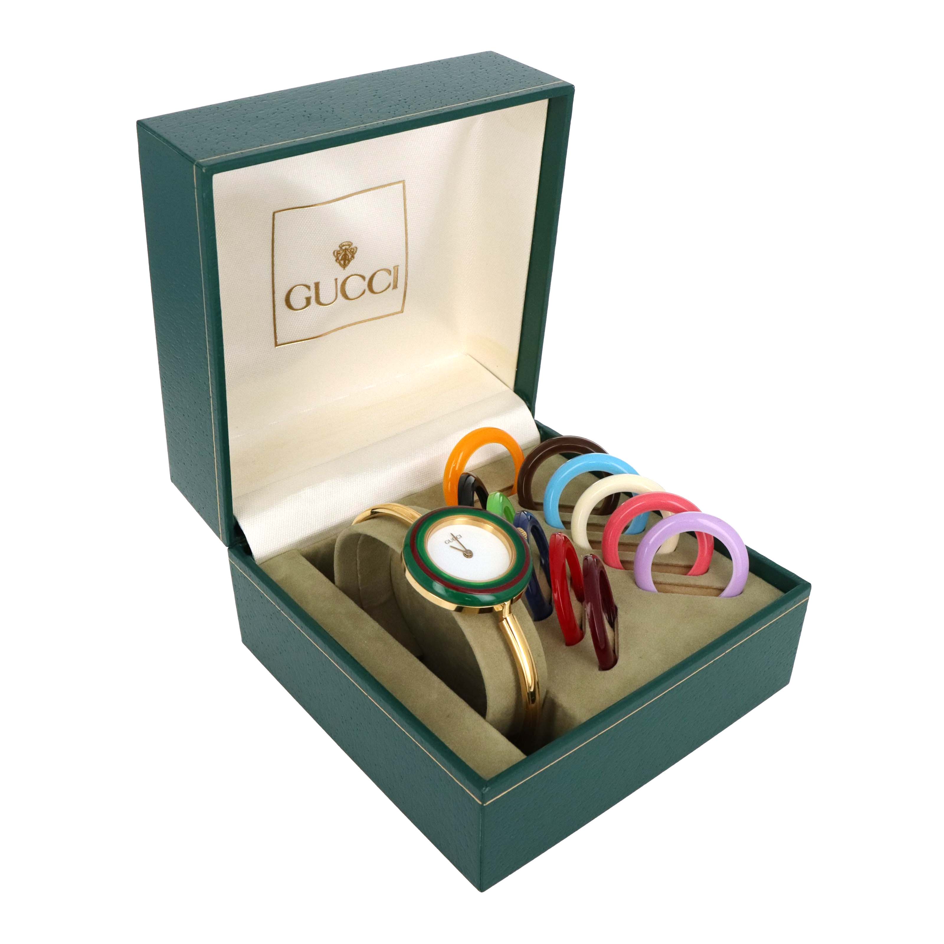 Vintage Gucci Interchangeable Bezel Watch - Queen May