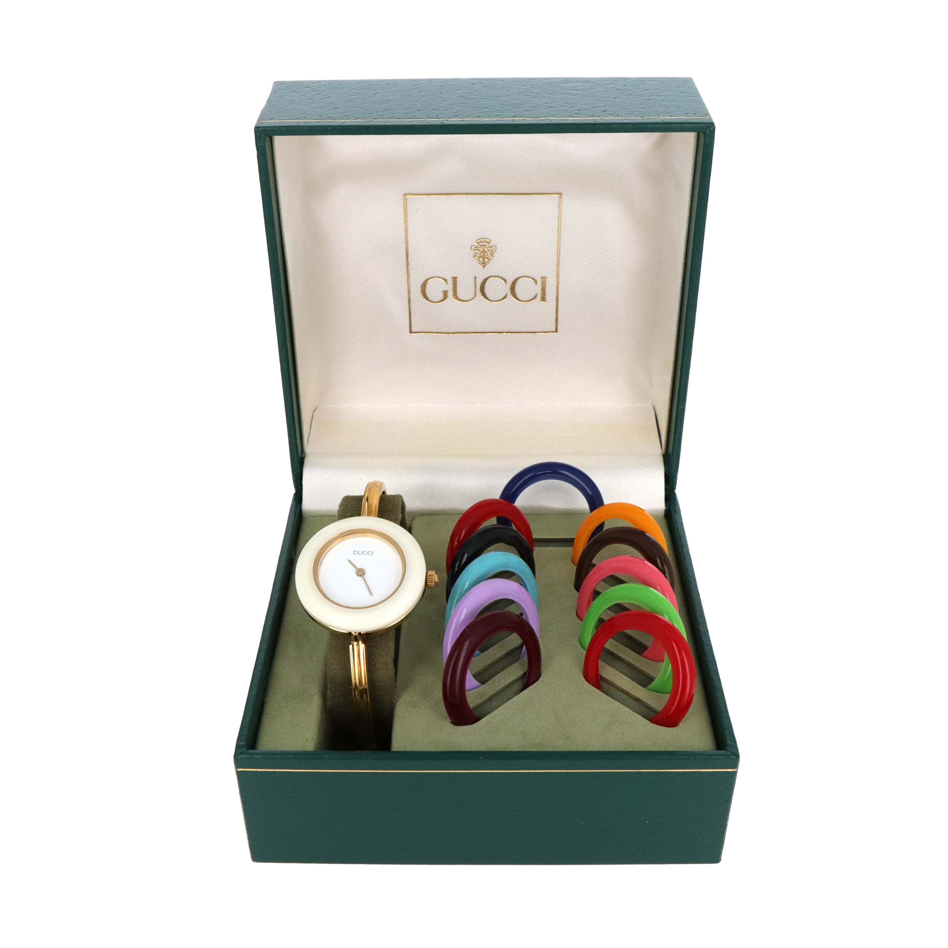 Vintage Gucci Interchangeable Bezel Watch (#2) - Queen May