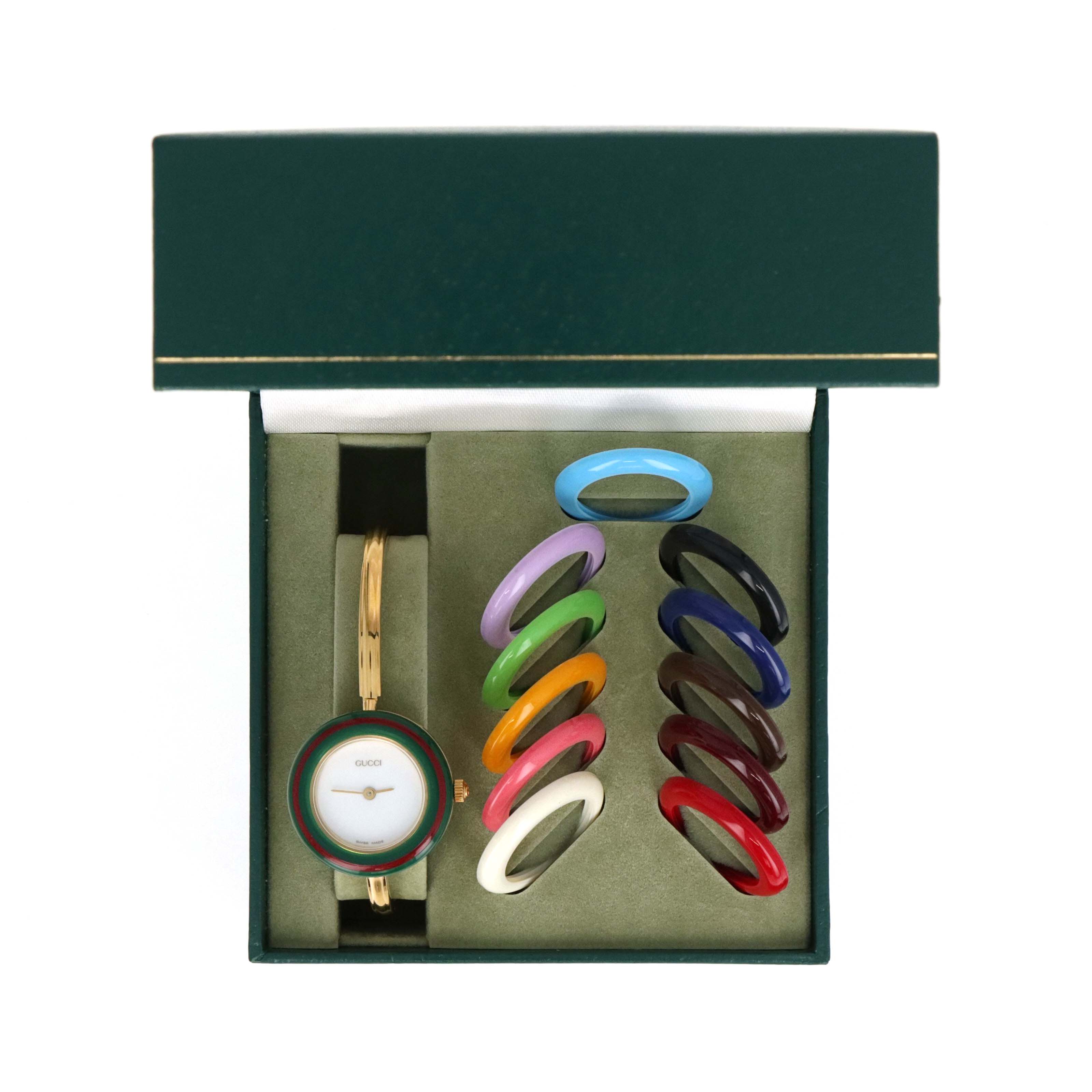 Vintage Gucci Interchangeable Bezel Watch - Queen May