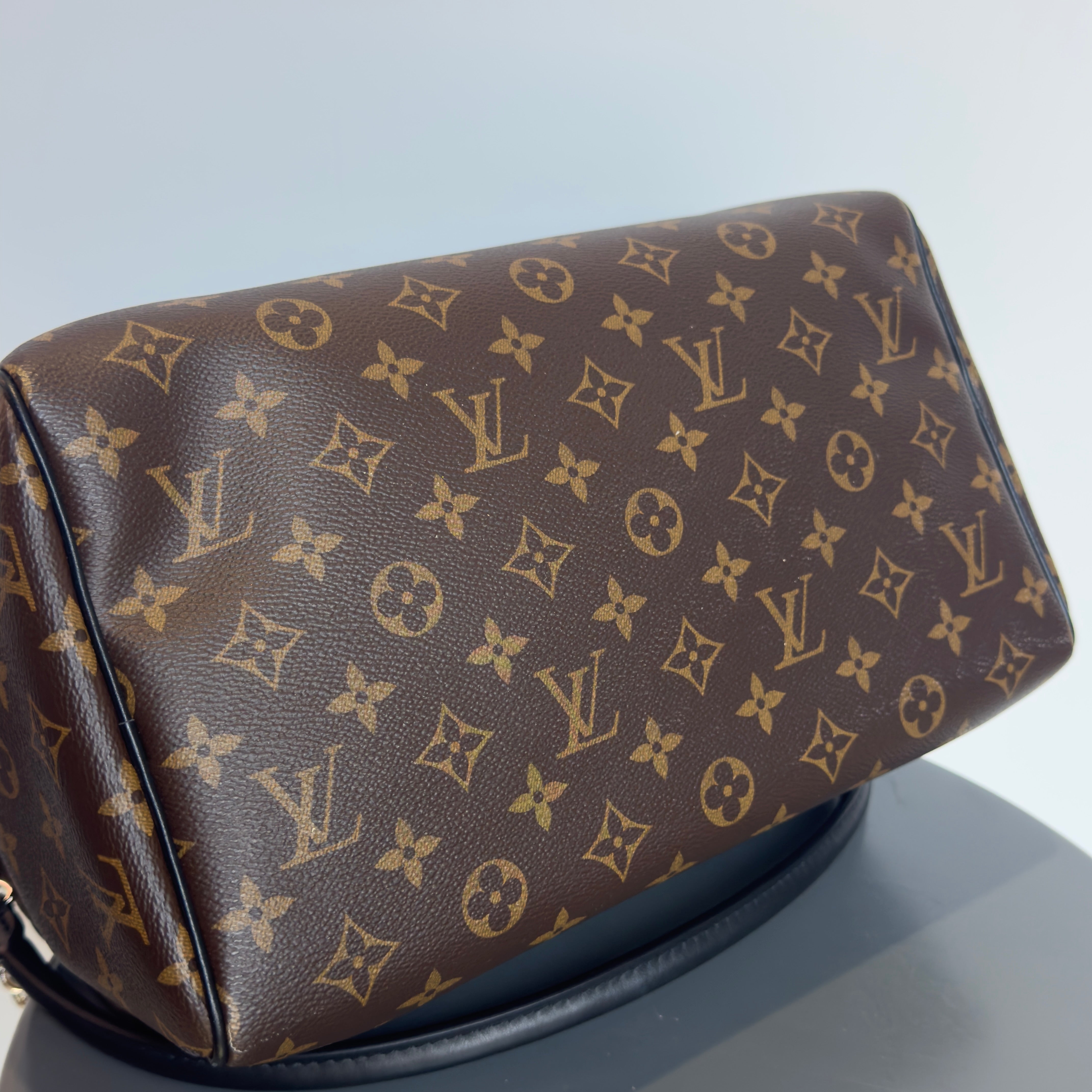 Louis Vuitton Monogram Dark Speedy Soft Speedy 30