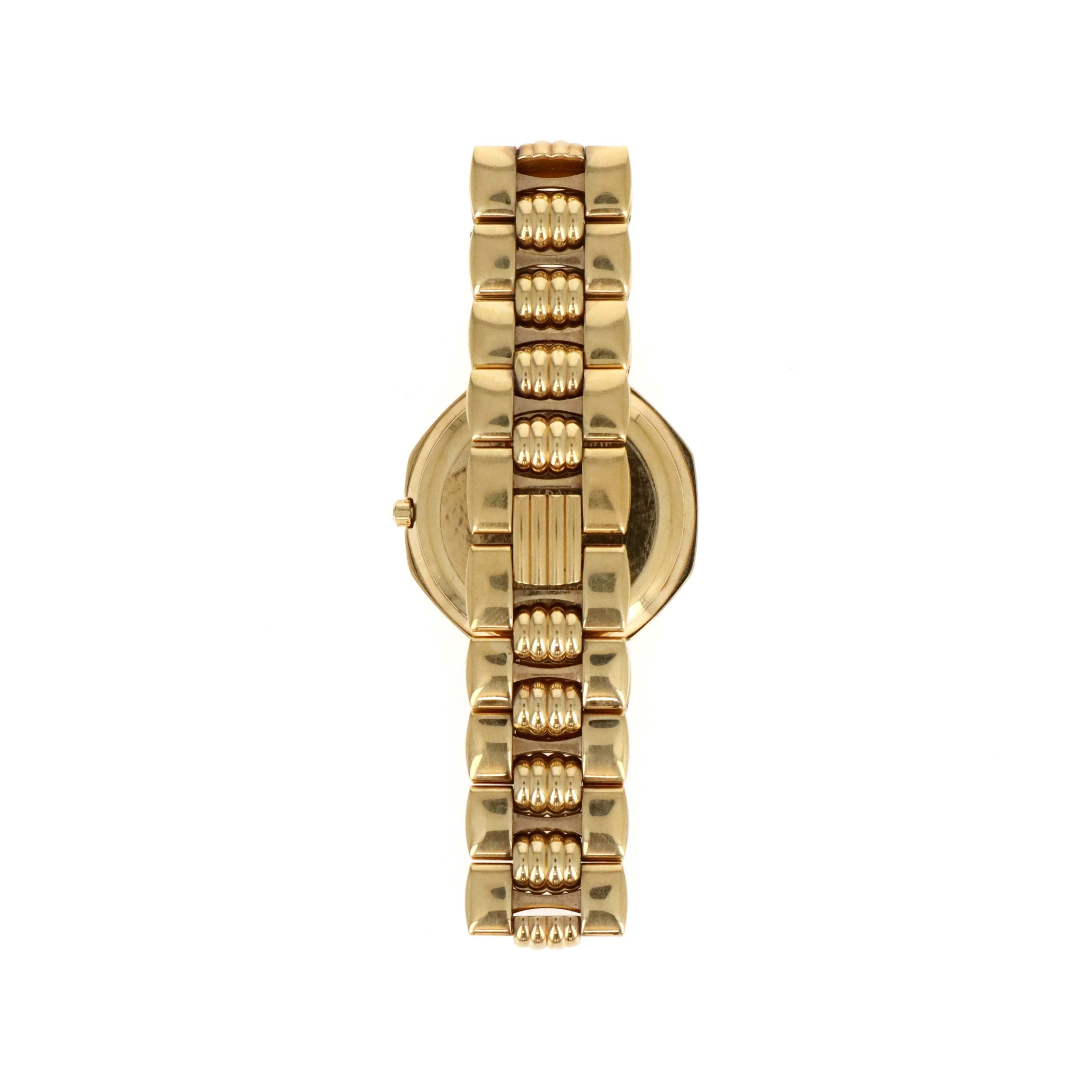 Dior "Combi-Octagon" Gold Plated Diamond Watch - Queen May