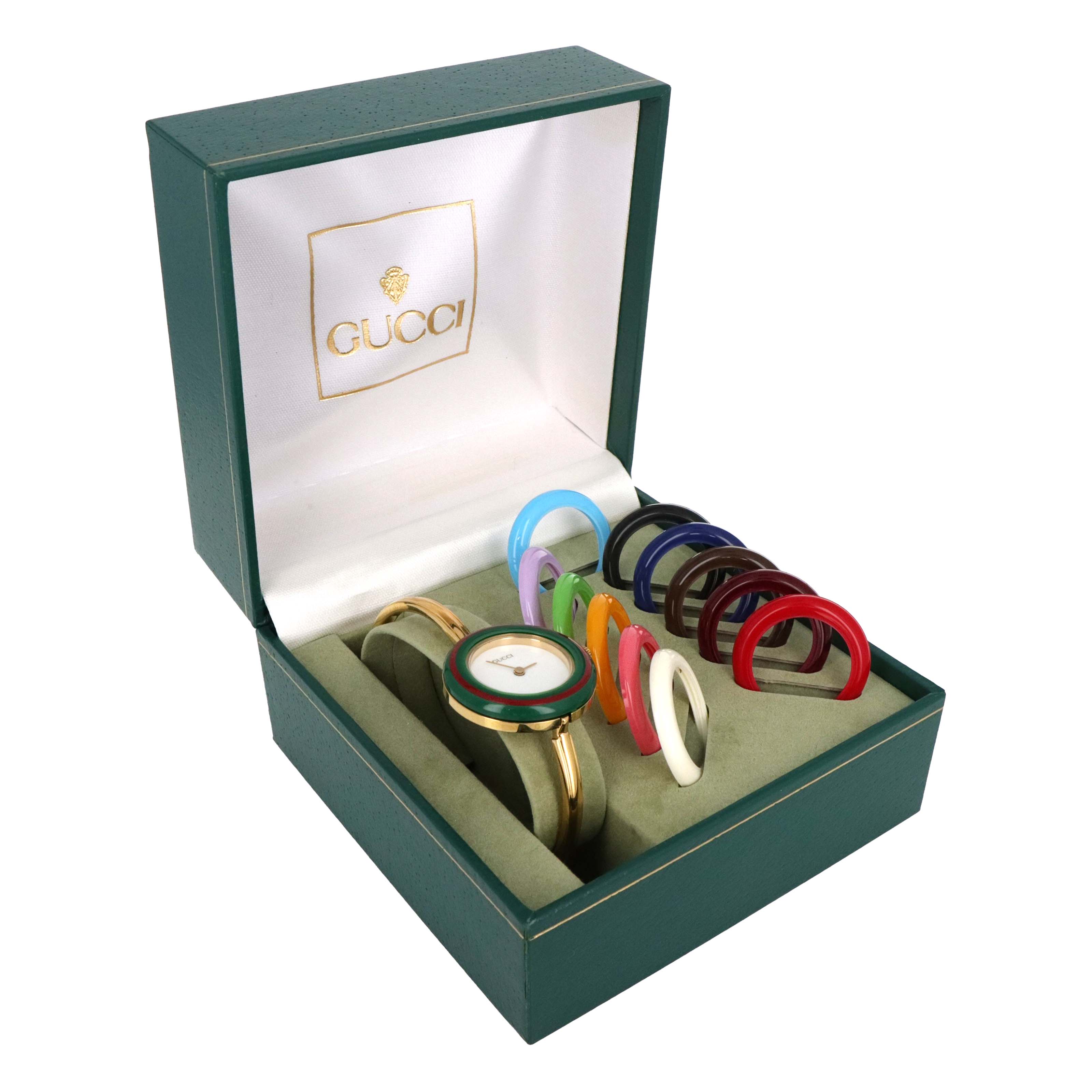 Vintage Gucci Interchangeable Bezel Watch - Queen May