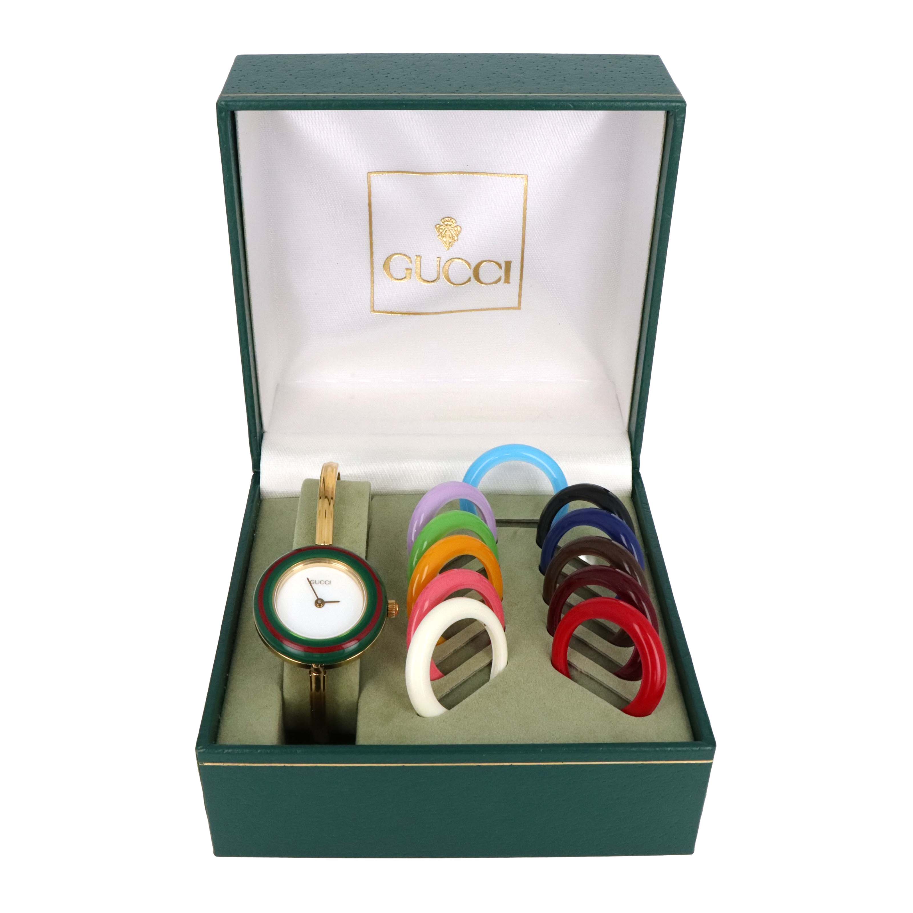 Vintage Gucci Interchangeable Bezel Watch - Queen May