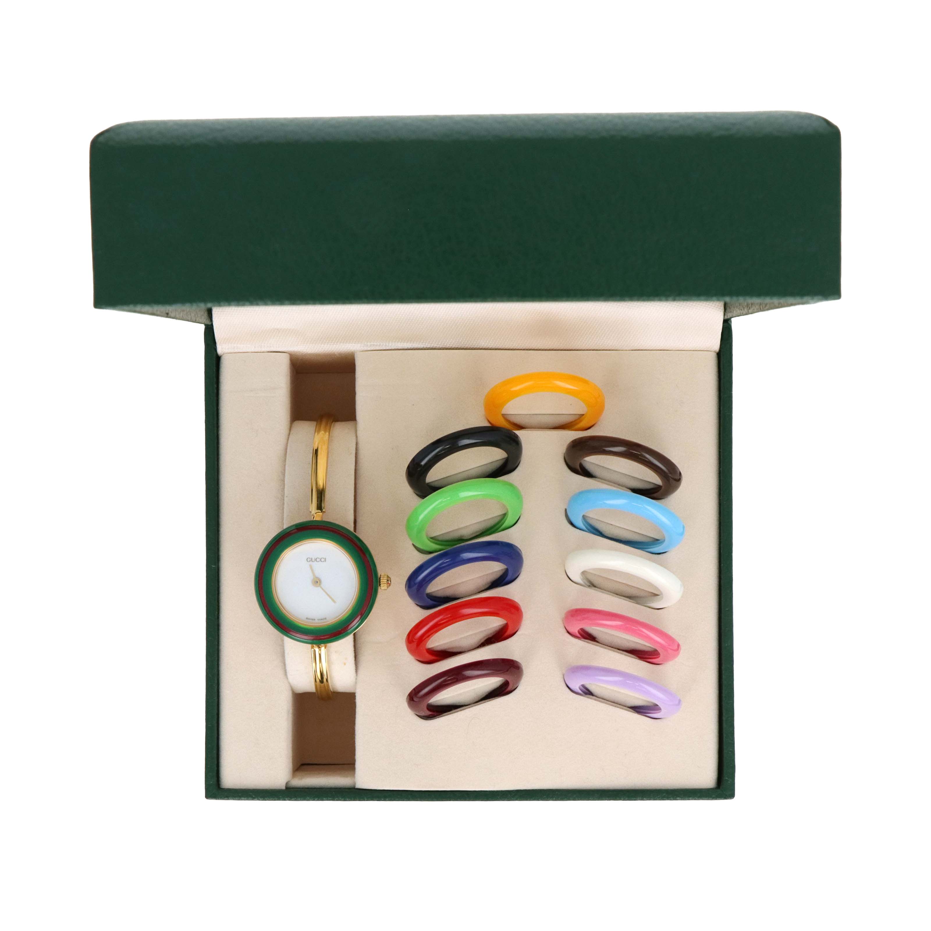 Vintage Gucci Interchangeable Bezel Watch - Queen May