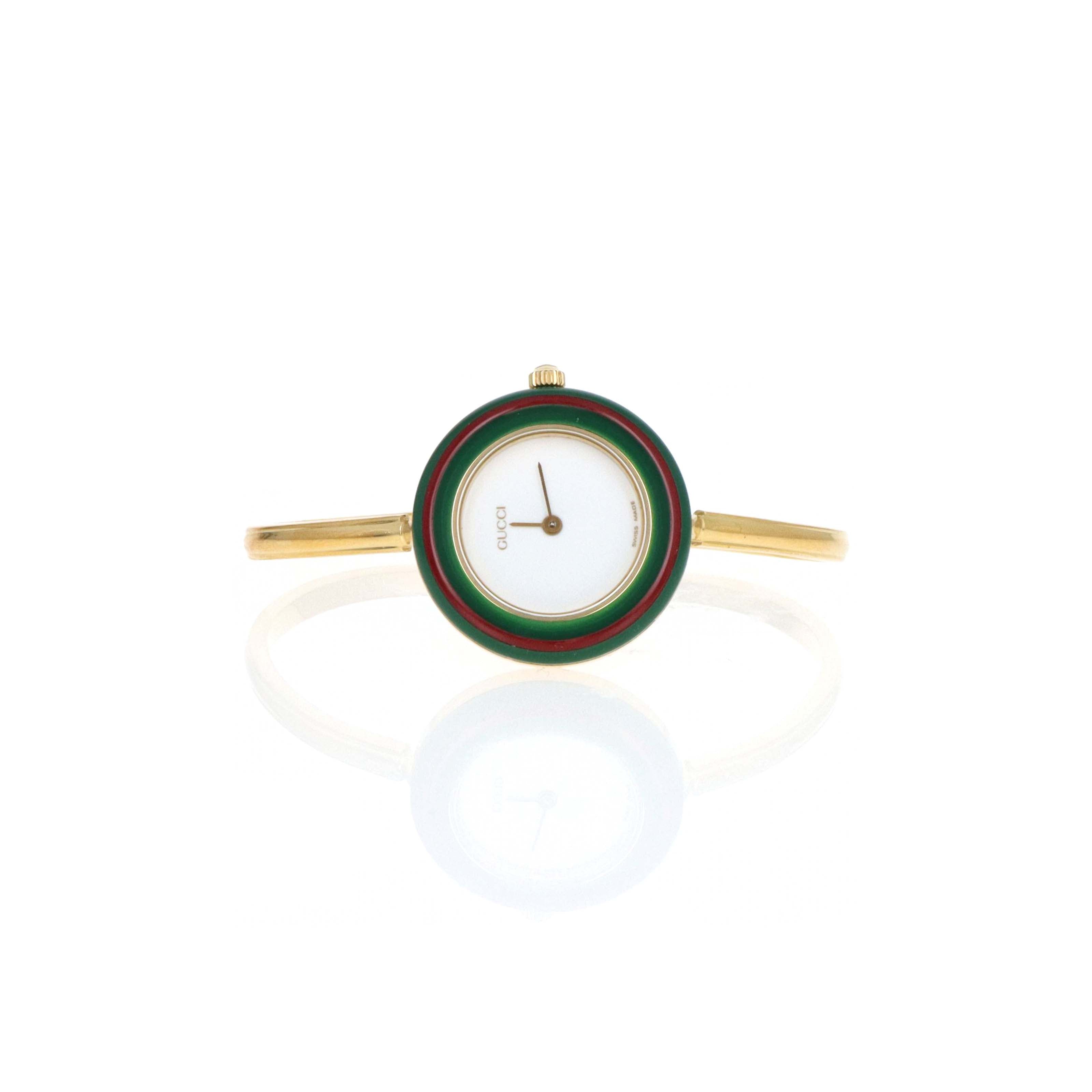 Vintage Gucci Interchangeable Bezel Watch (#3) - Queen May