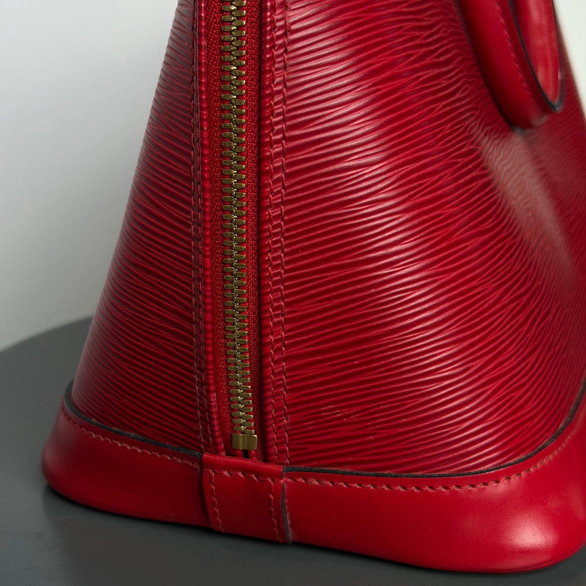 Louis Vuitton Red Epi Leather Alma Pm - Queen May