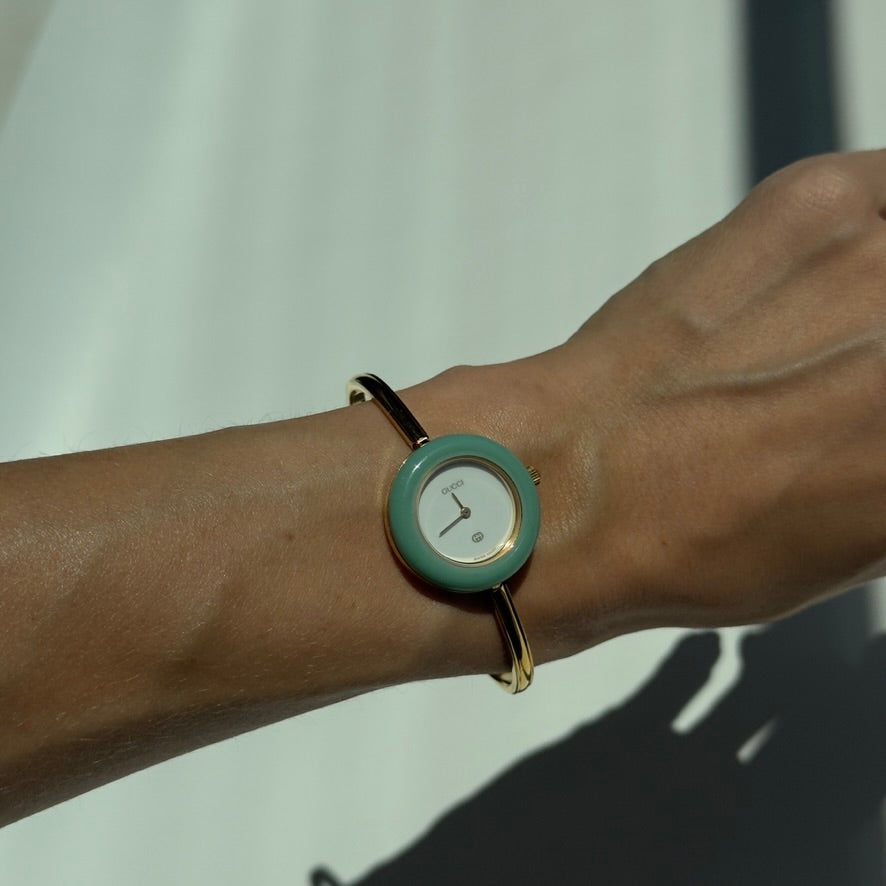 Vintage Gucci Interchangeable Bezel Watch - Queen May