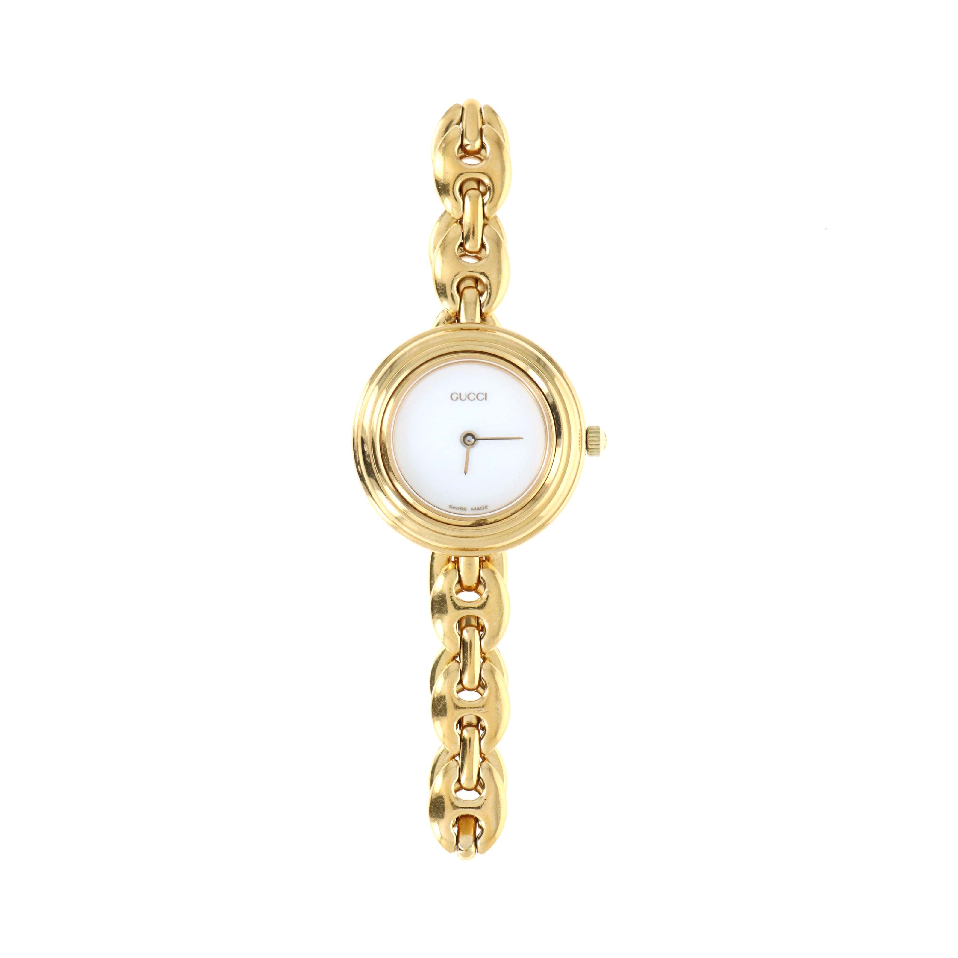 Vintage Gucci Interchangeable Bezel Gucci Link Watch