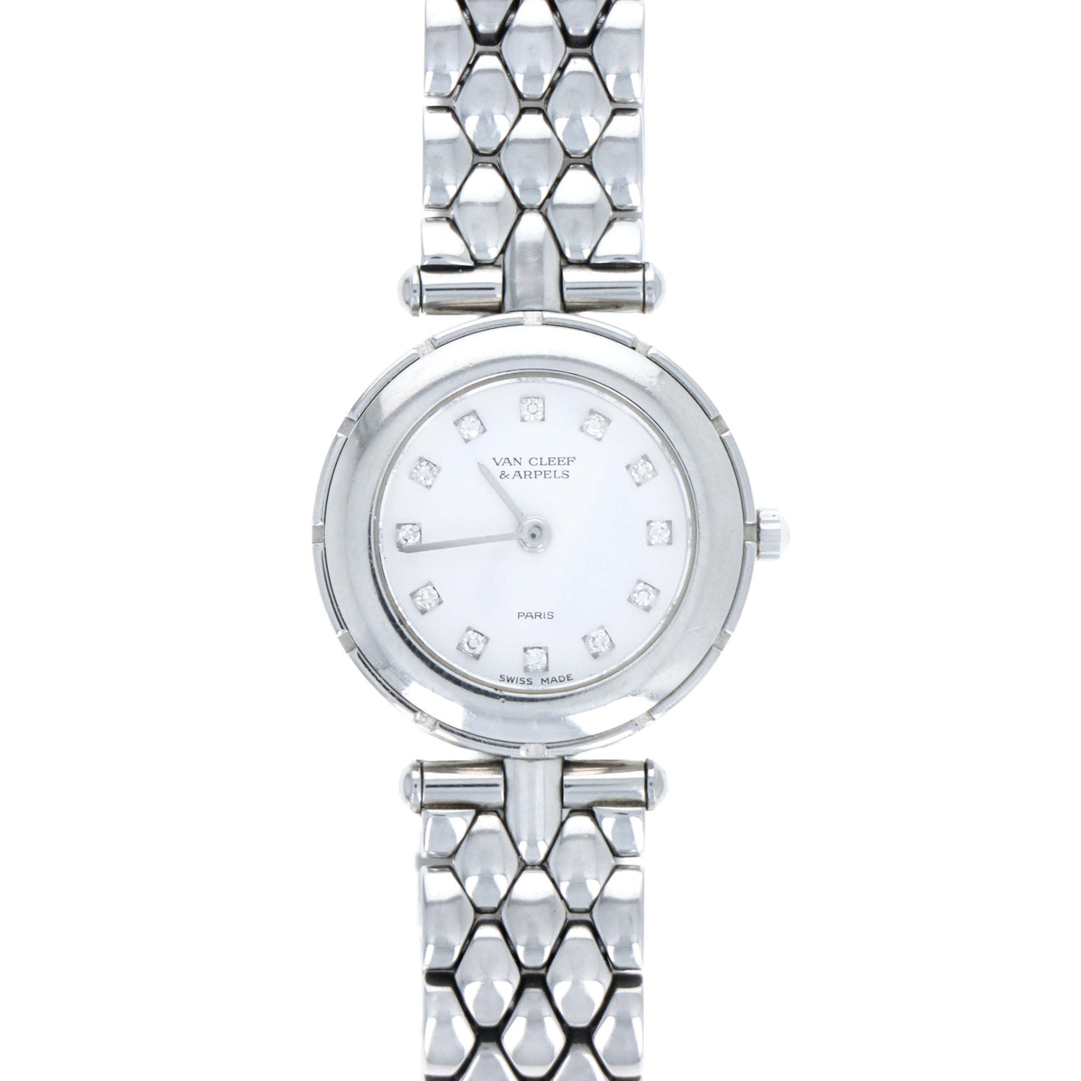 Van Cleef + Arpels La Collection Diamond Dial Quartz Watch - Queen May