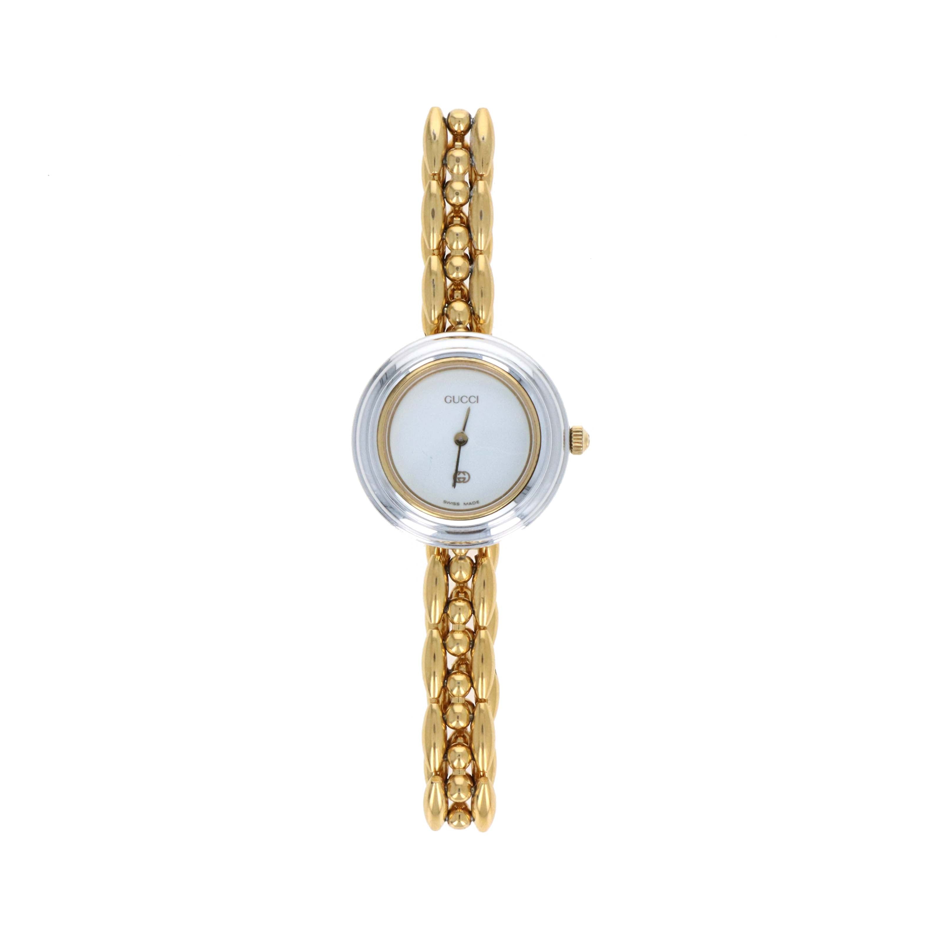 Vintage Gucci Interchangeable Bezel Watch Link Bracelet(#4) - Queen May