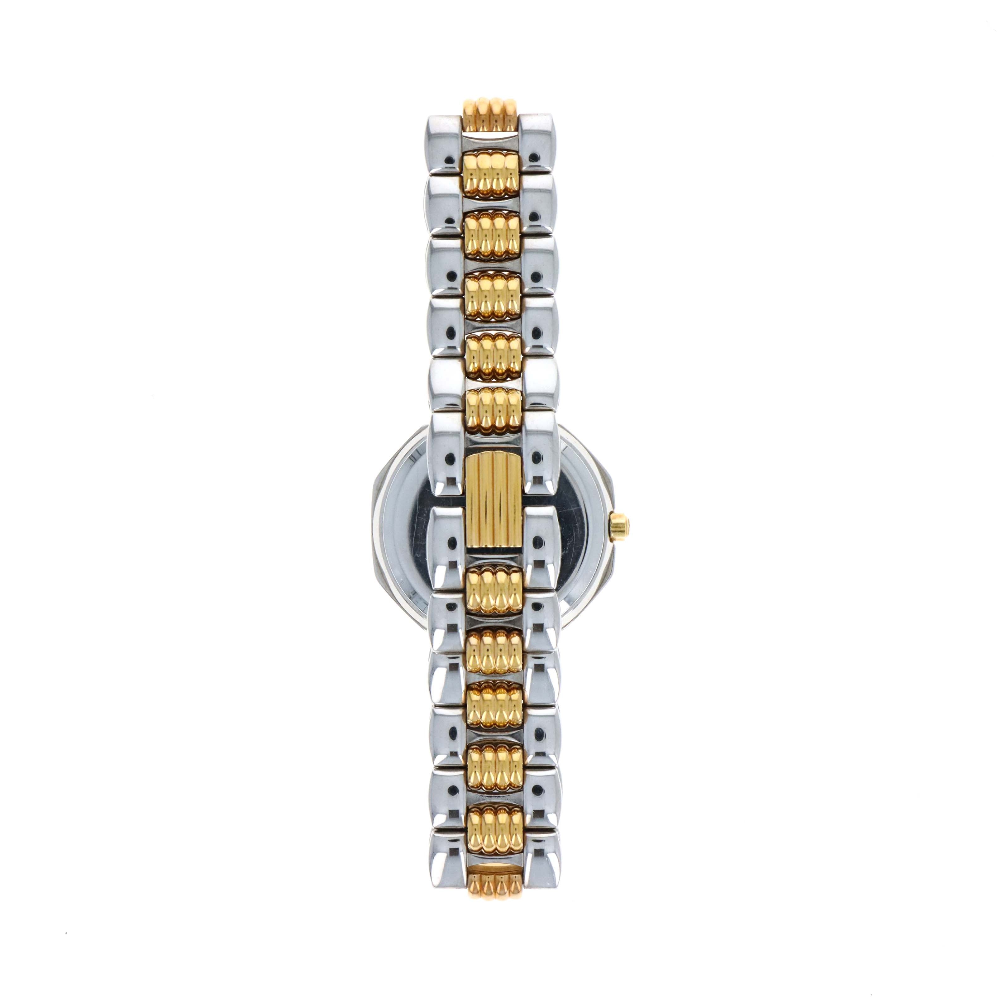 Dior Two-Tone Octagon D48-203 Link Watch - Queen May