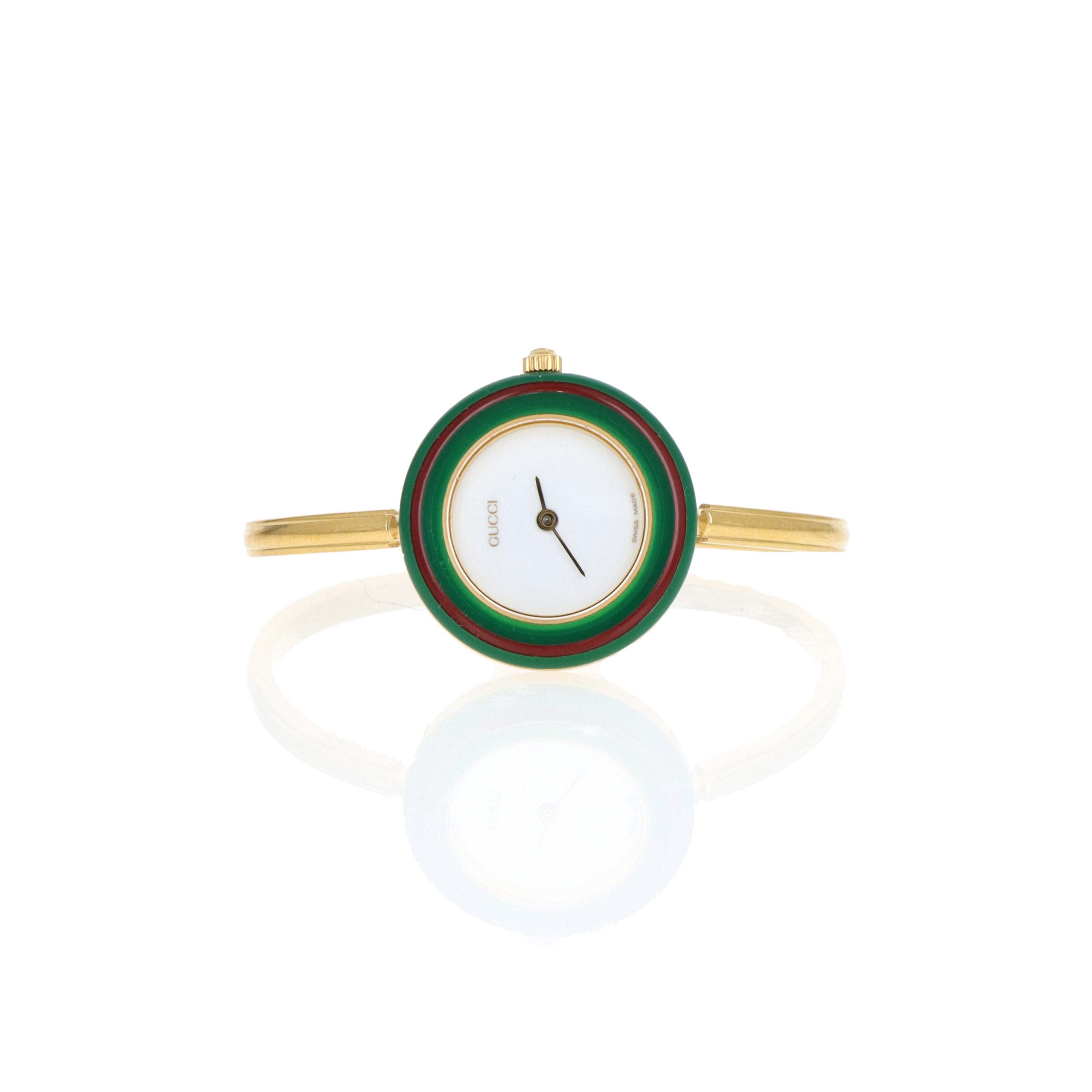 Vintage Gucci Interchangeable Bezel Watch (#5) - Queen May