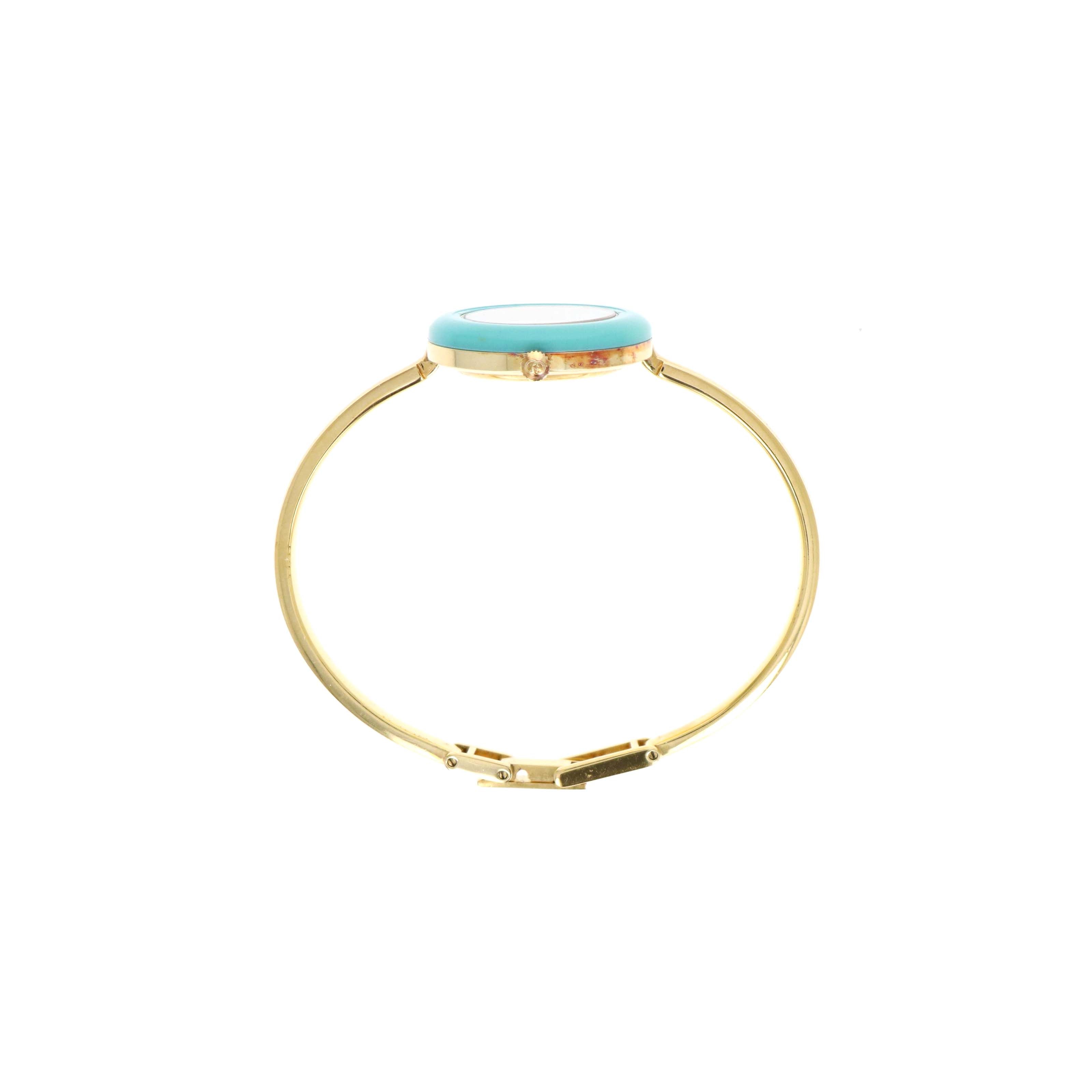 Vintage Gucci Interchangeable Bezel Bangle Watch