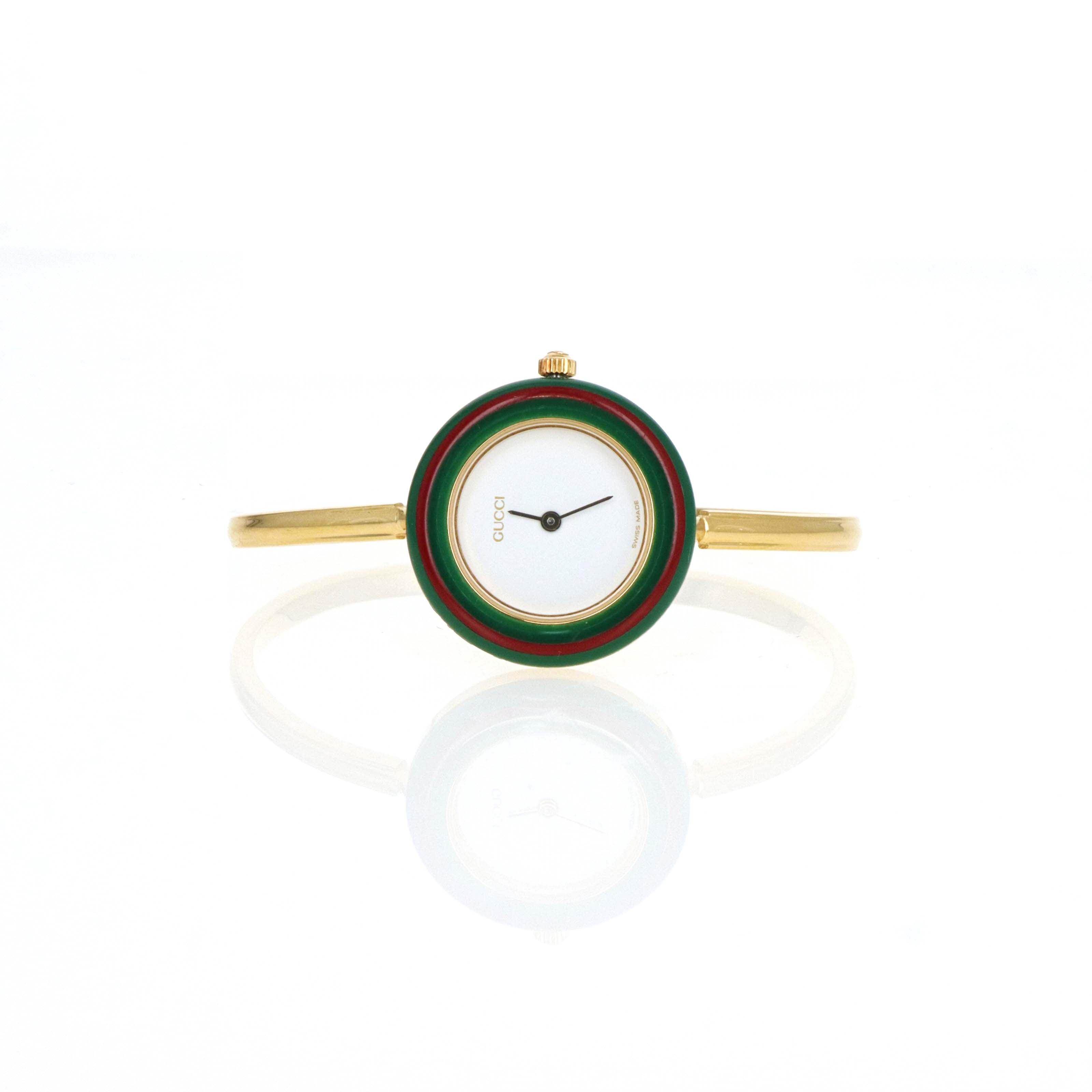 Vintage Gucci Interchangeable Bezel Watch (#7) - Queen May