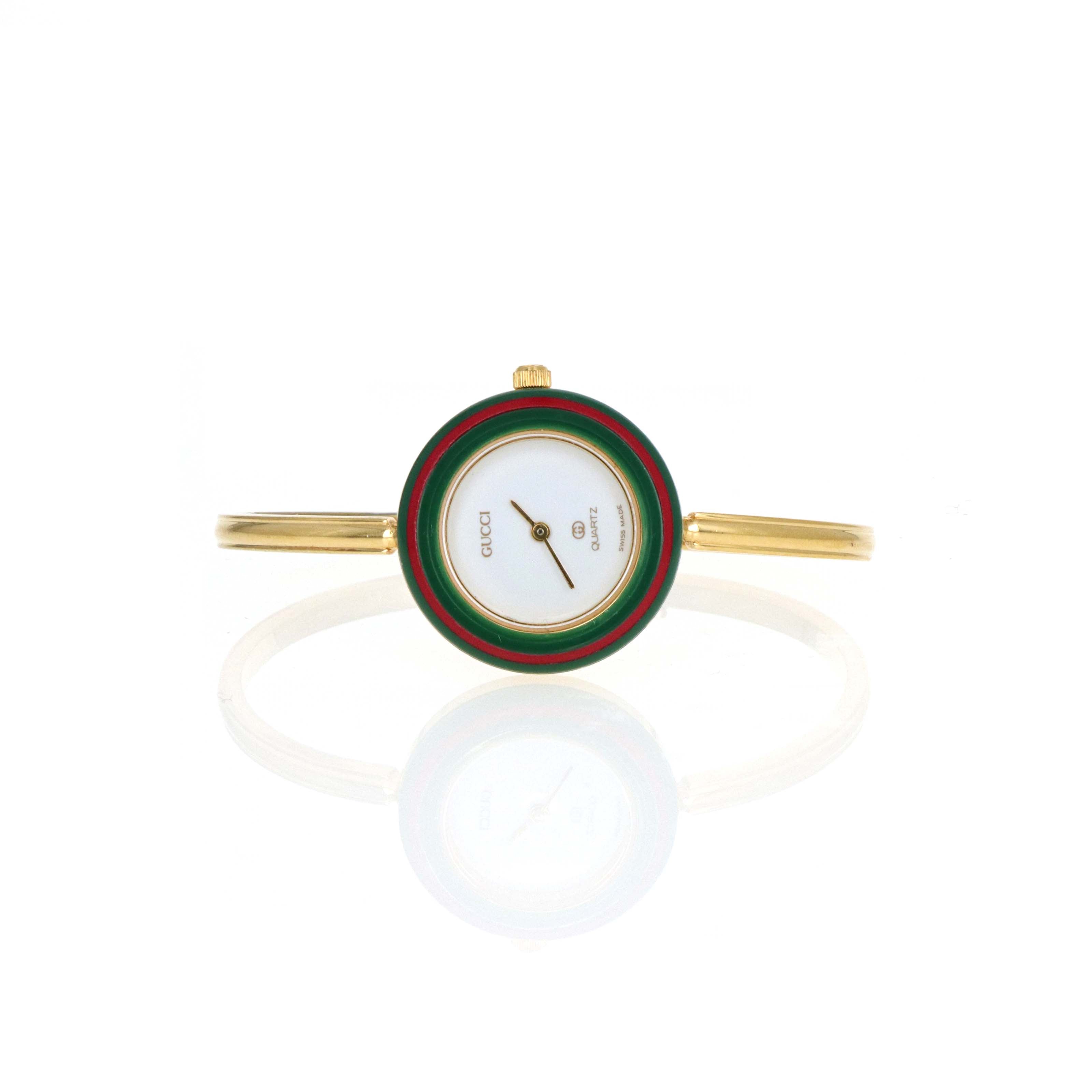 Vintage Gucci Interchangeable Bezel Watch (#8) - Queen May