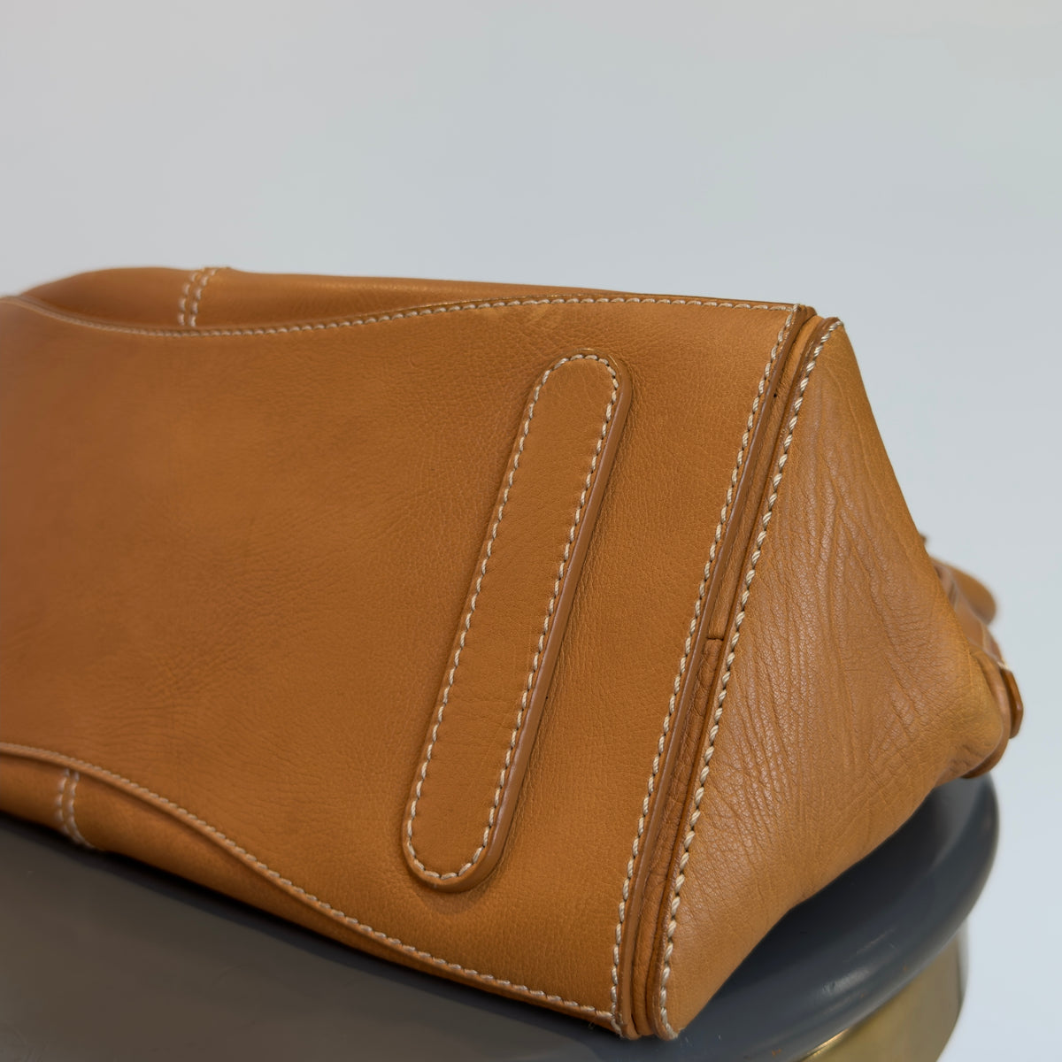 Celine Whipstitch Leather Toto Bag