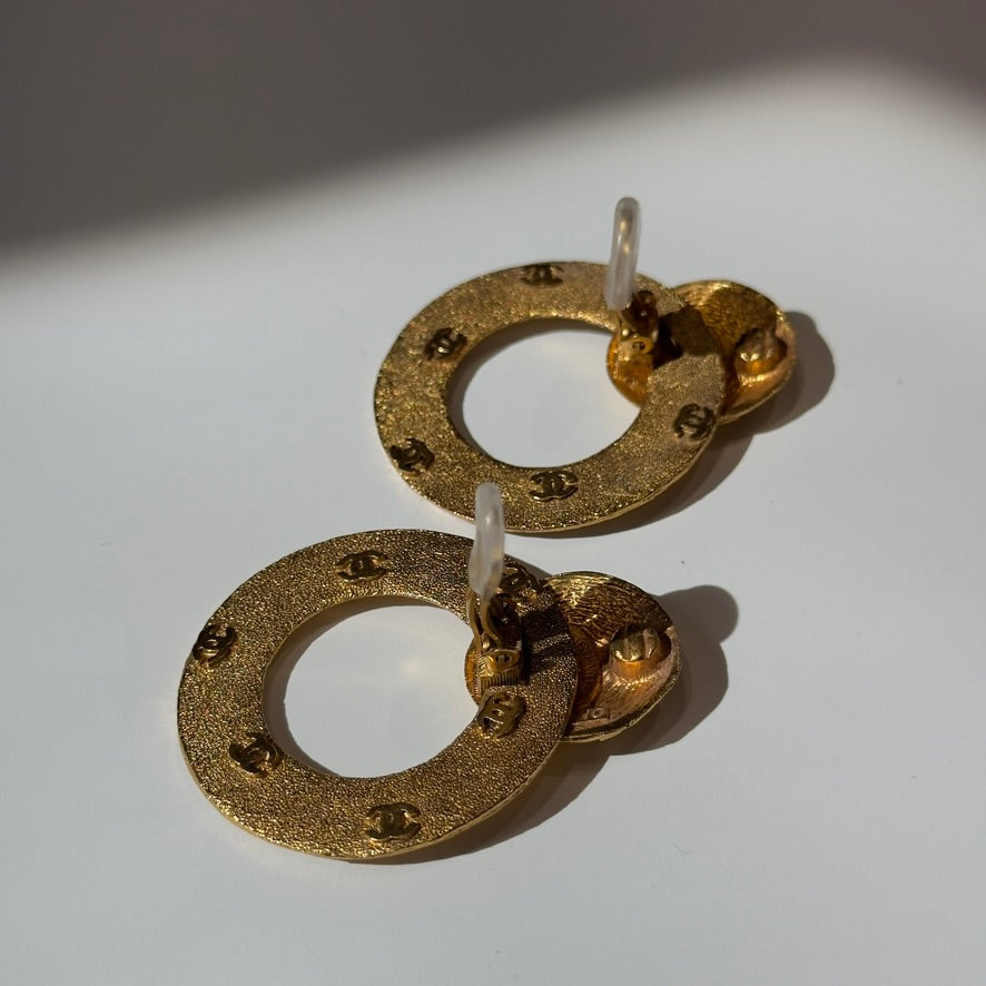 Vintage Chanel Collection 29 2 Way Clip On Earrings - Queen May