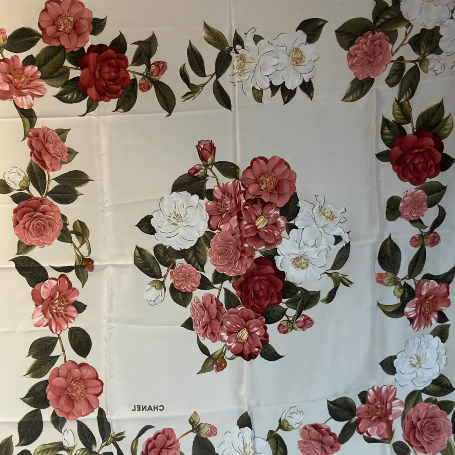 Chanel Camelia Scarf - Queen May