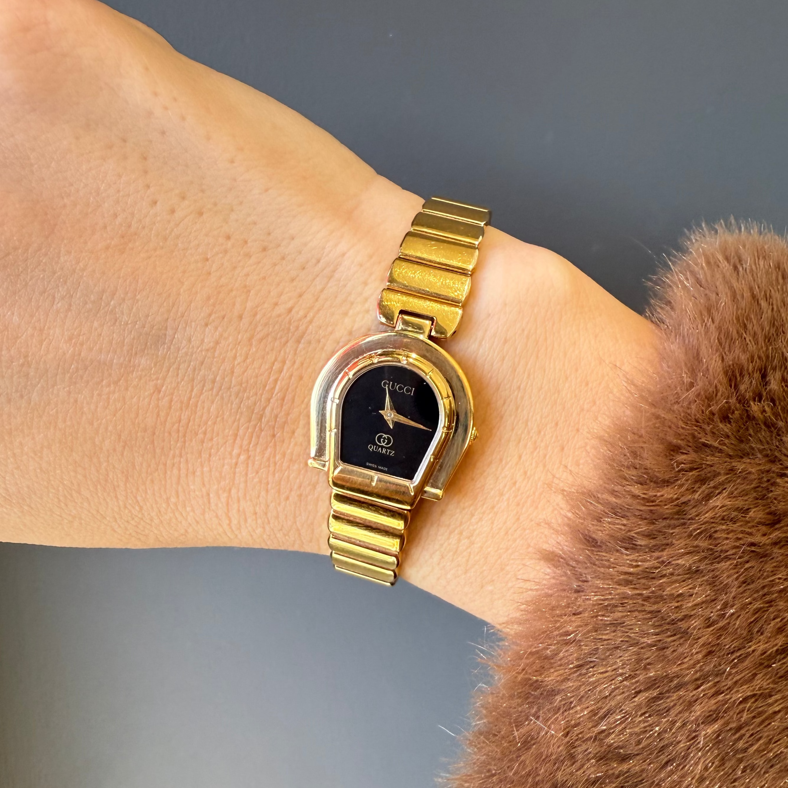 Rare Vintage Gucci Horsebit Watch - Queen May