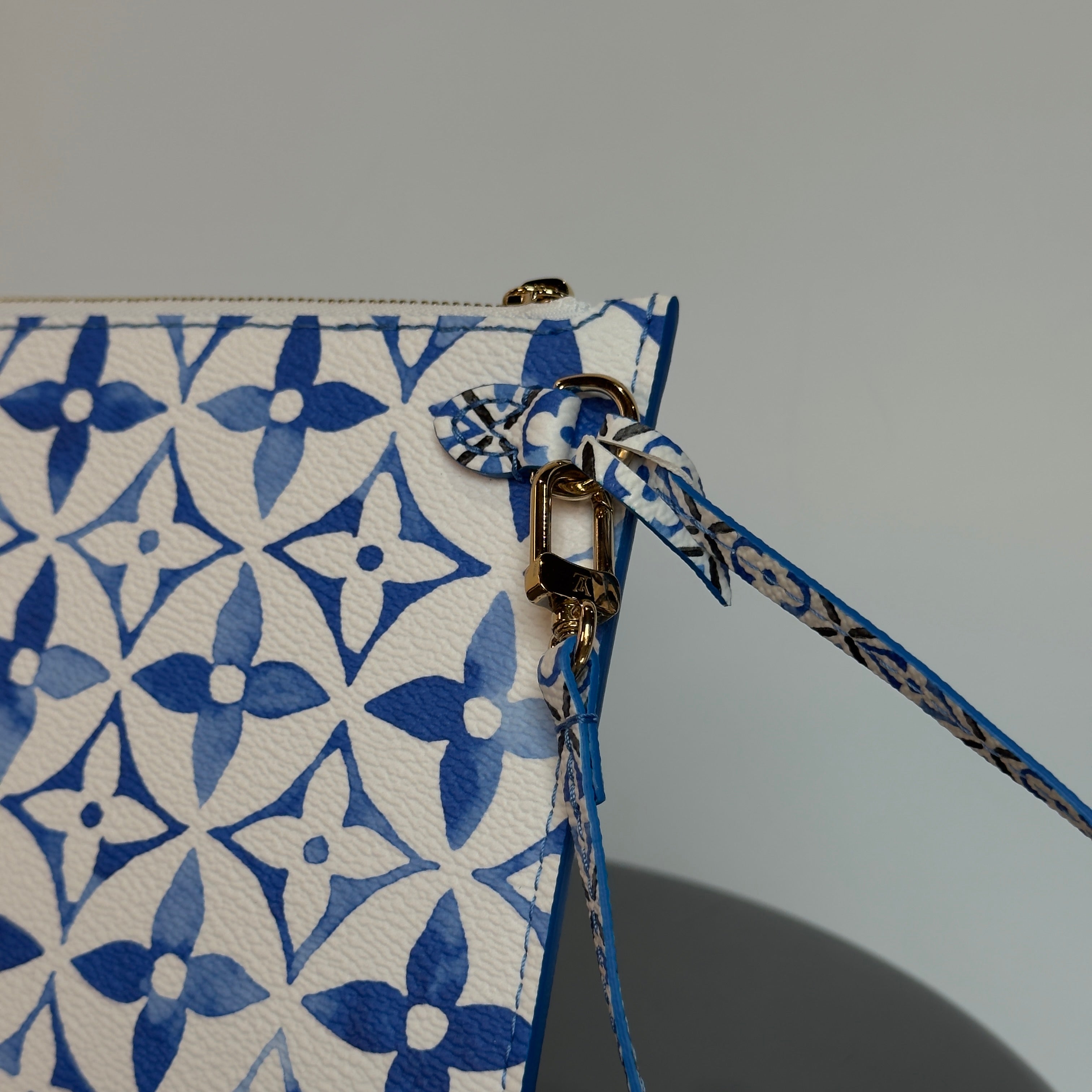 Louis Vuitton By the Pool Neverfull with Pouch