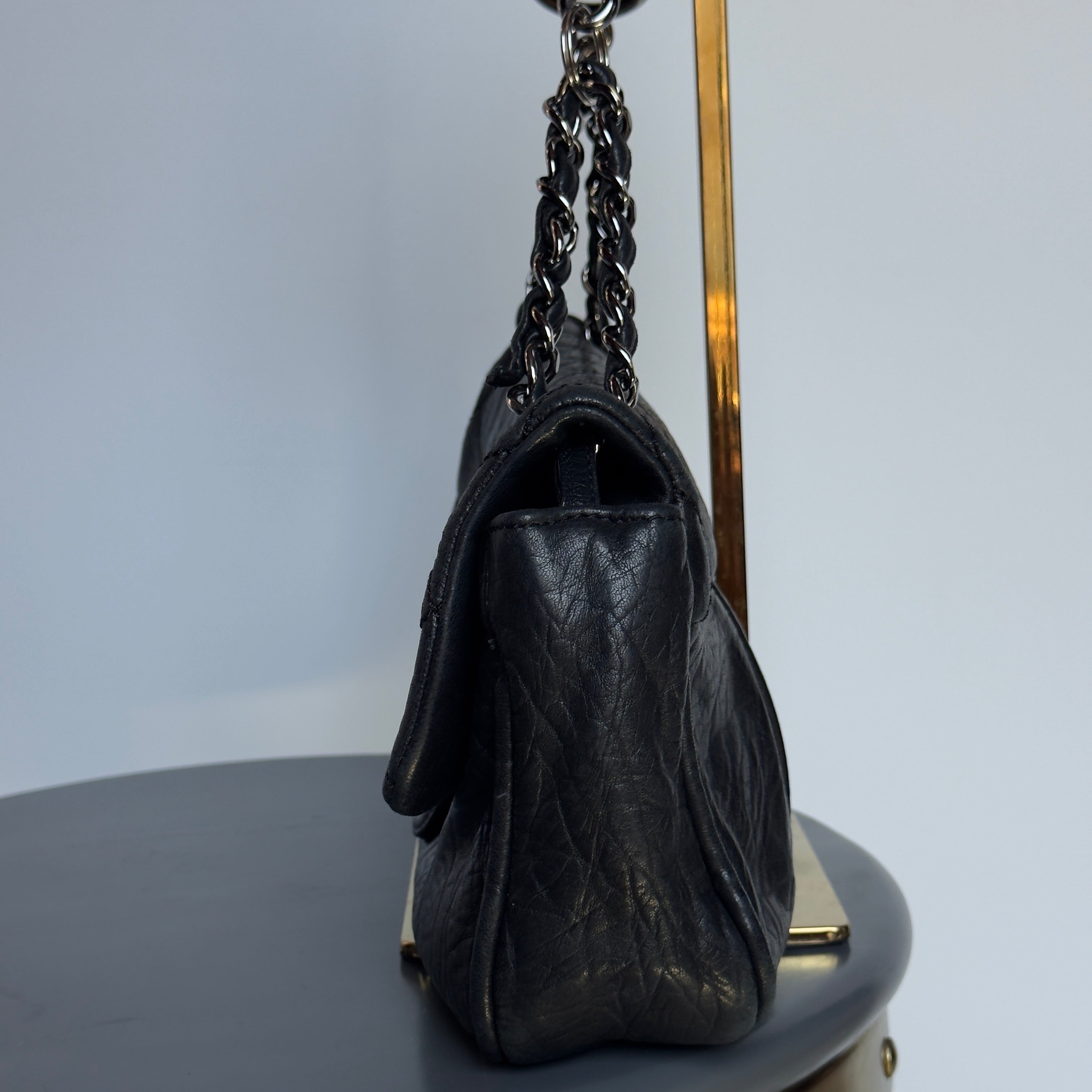 Chanel Lady Braid Flap Bag Black