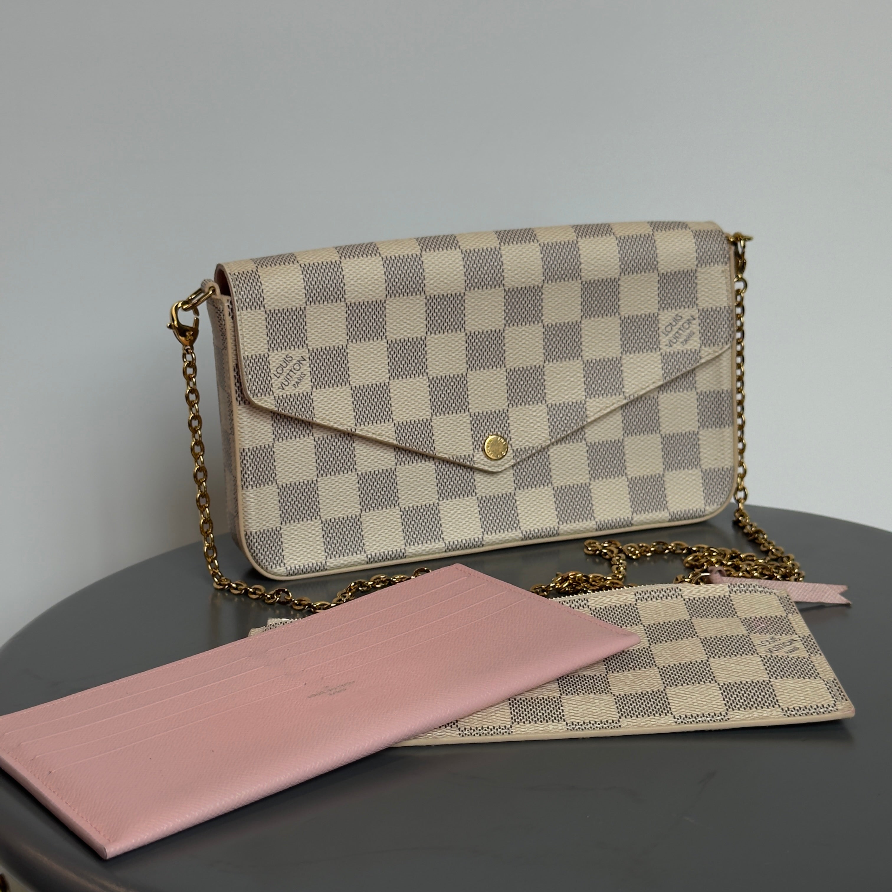 Louis Vuitton Damier Azur Felicie Pochette