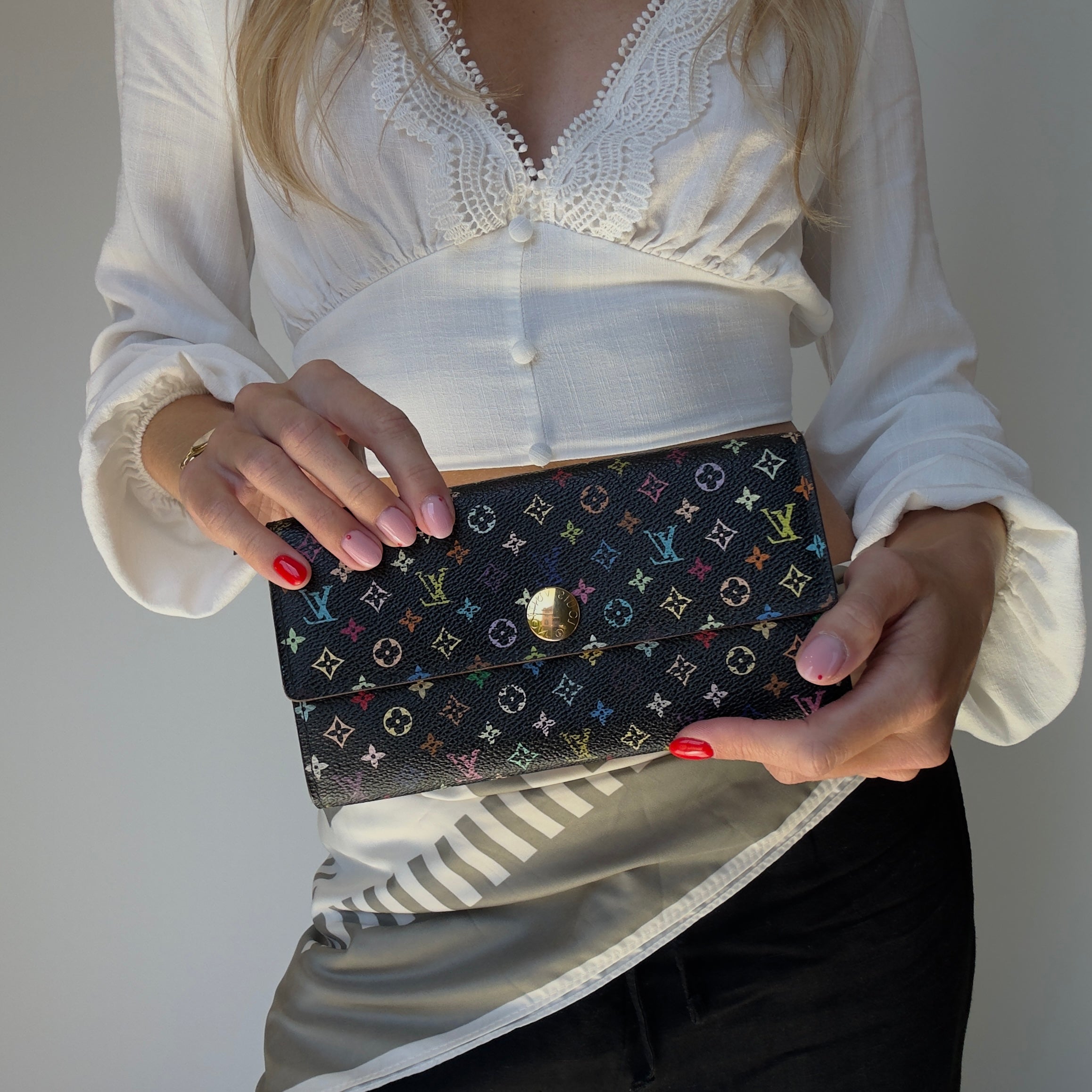 Louis Vuitton Multicolor Sarah Wallet